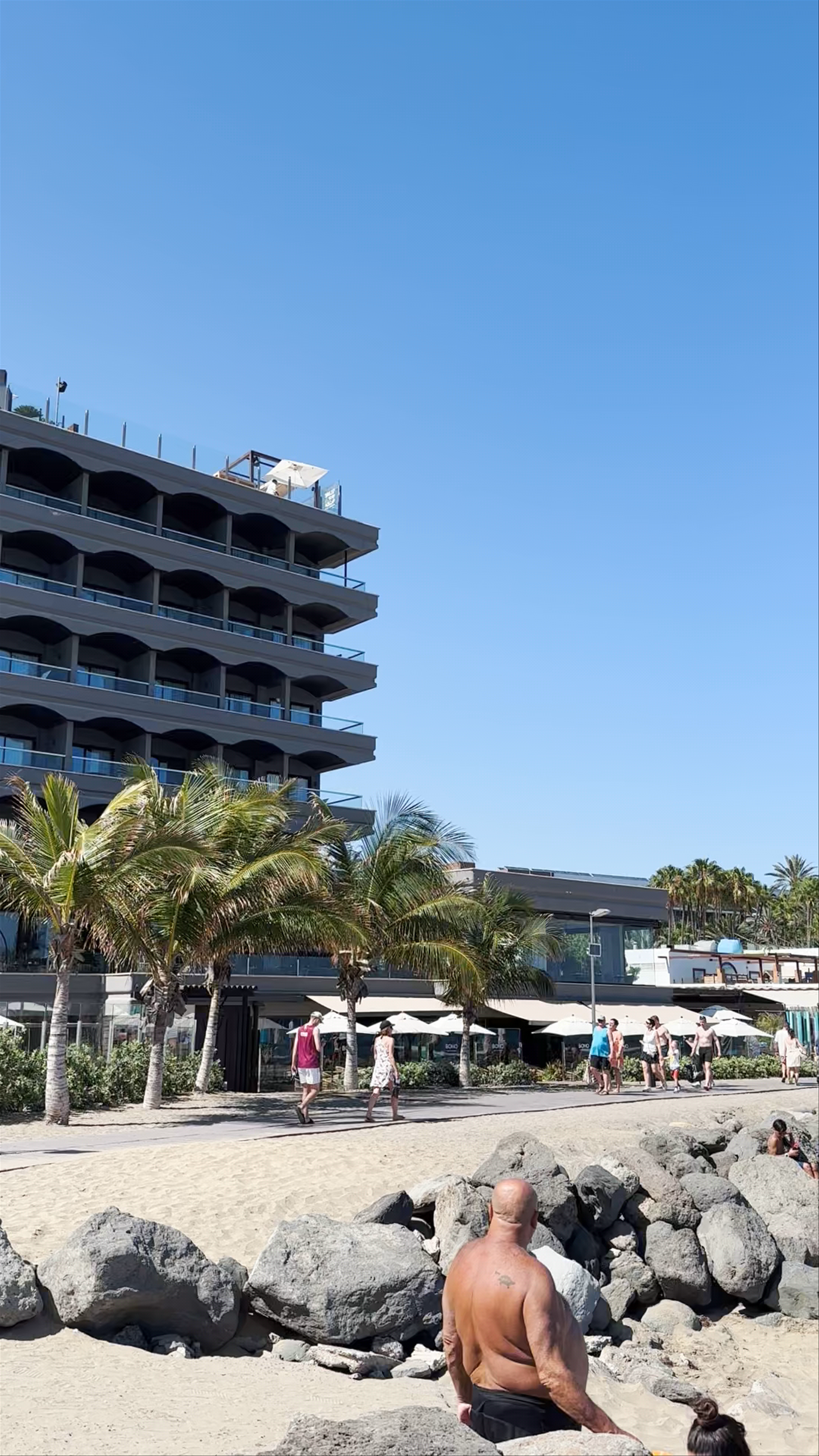 Sun-Kissed Moments at Playa de Maspalomas, Spain