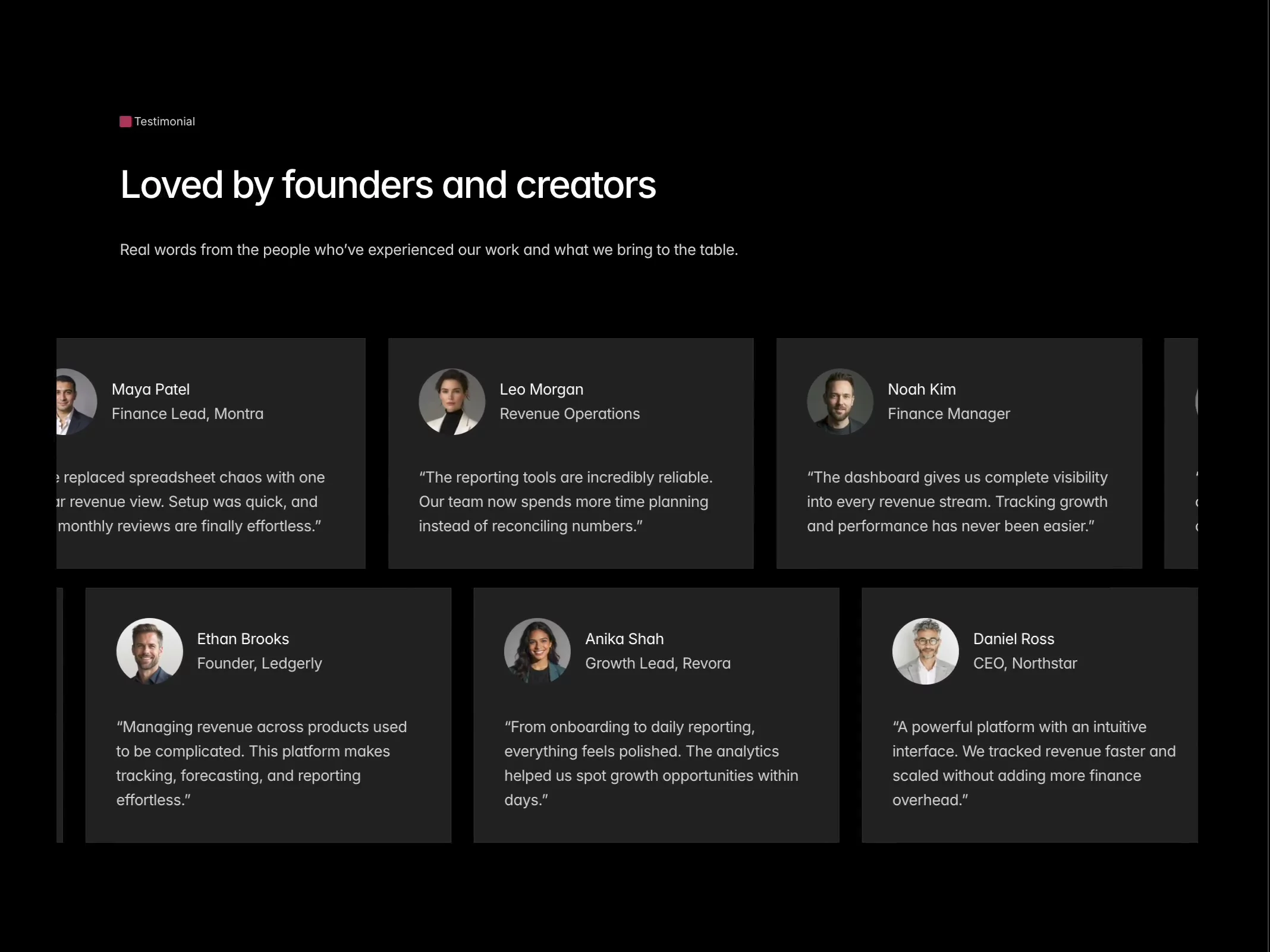 I just made one of my premium Framer templates completely free.  Premium Dark SaaS Landing Page for Financial Platforms was previously $49 - now you can use it for free.  If you’re building a fintech or SaaS product, feel free to grab it and make it yours