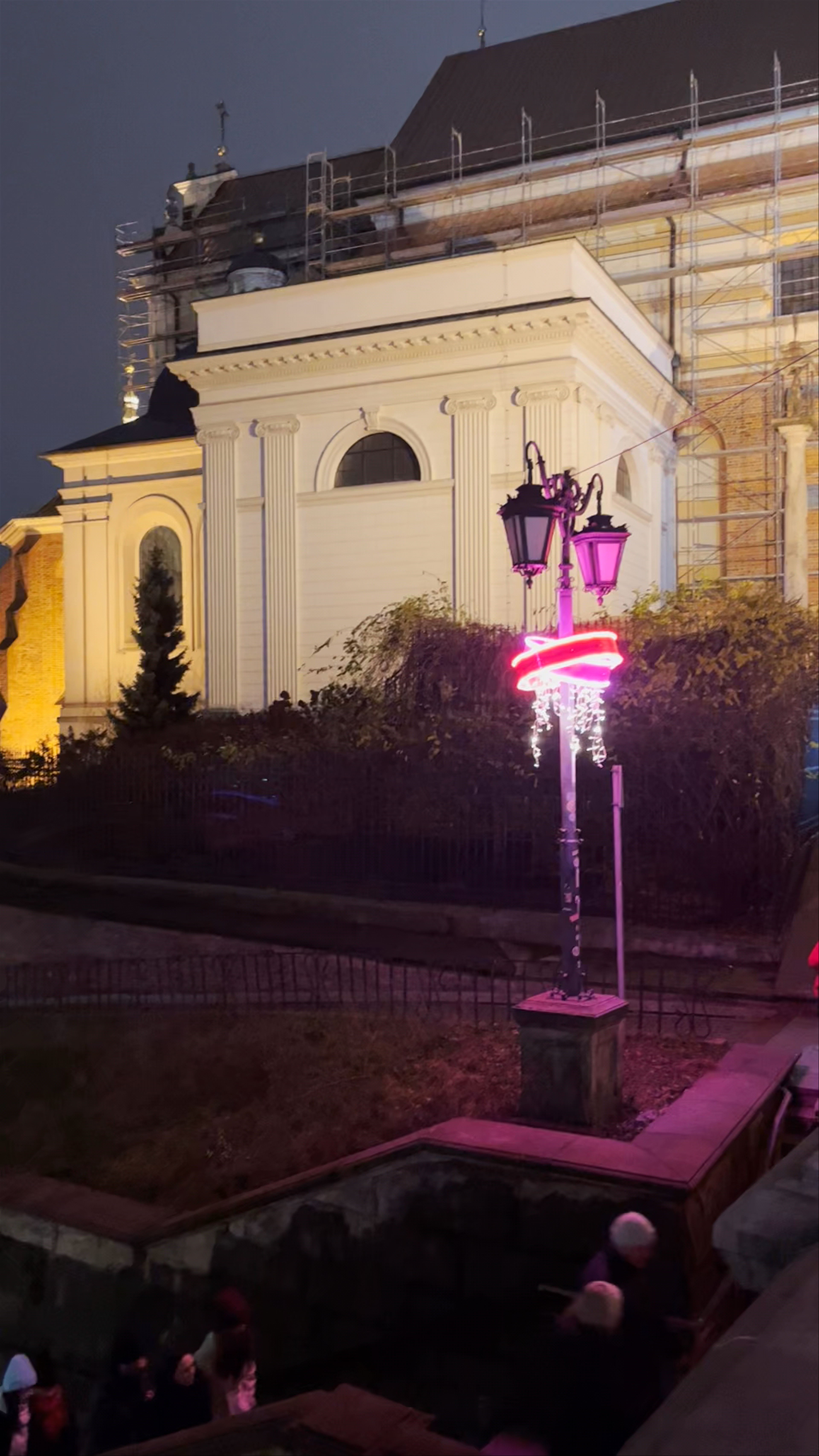 Evening Views from Taras Widokowy at St. Anne's Bell Tower, Warsaw