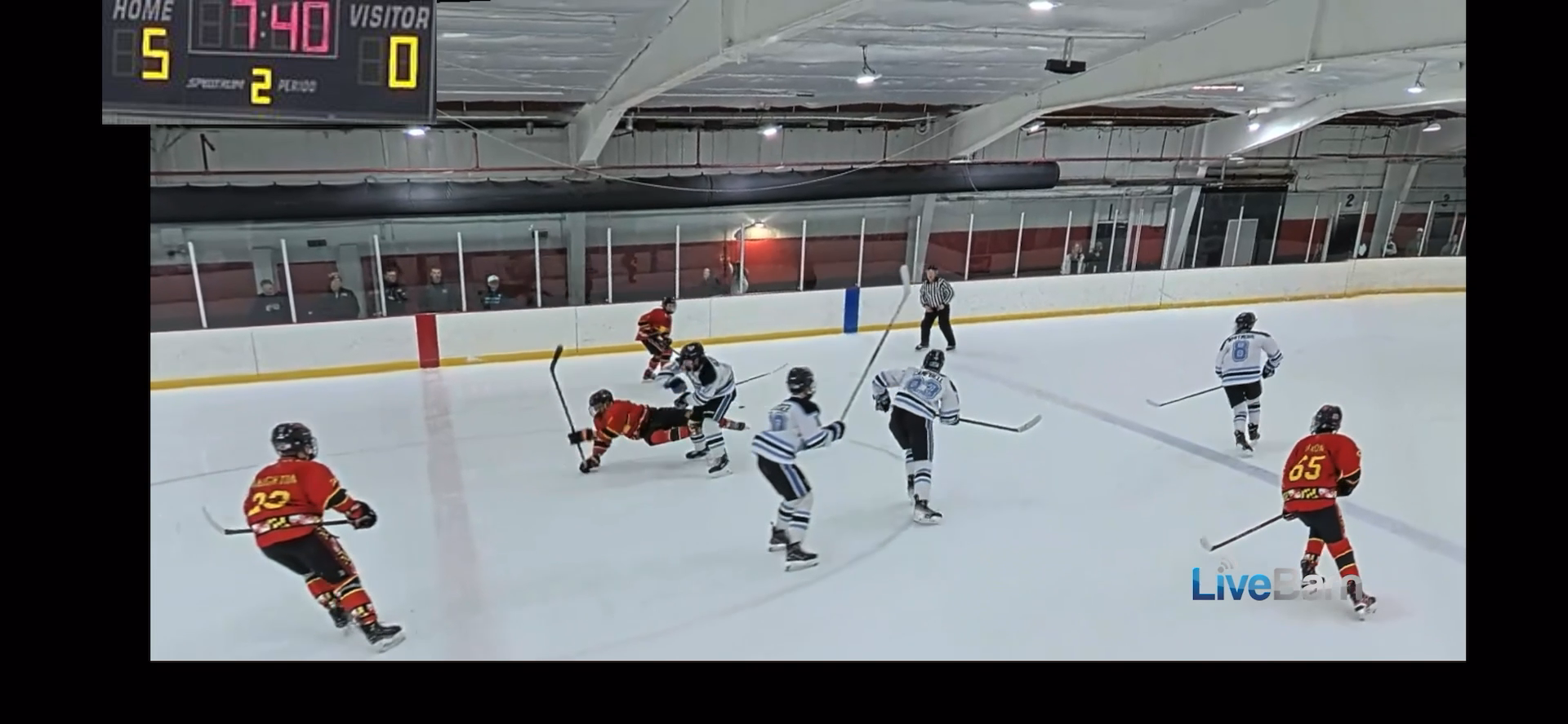 Taegan Beuchler's Impactful Open Ice Hit | Victory Honda 14U AAA