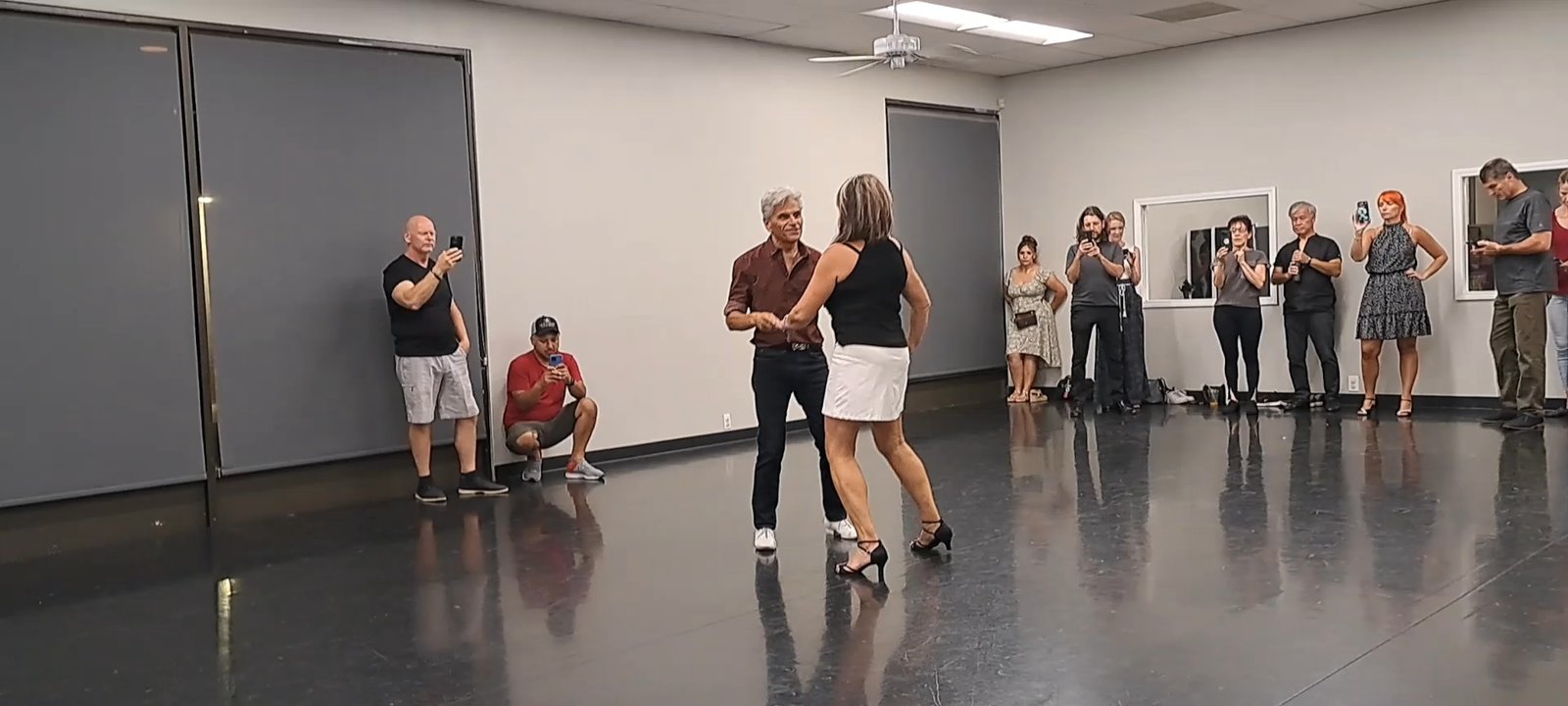 Genovia Dance - Beginner/Intermediate Bachata routine with the Turkish towel move and Sunrise arm pattern - Dance Studios Near Me - Roseville, California