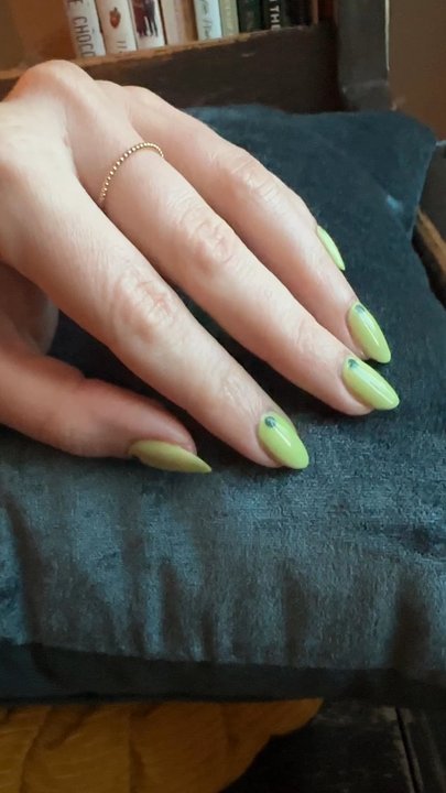 French Nails - perfect almond natural nail mani - Nail Salons Near Me - Libertyville, Illinois