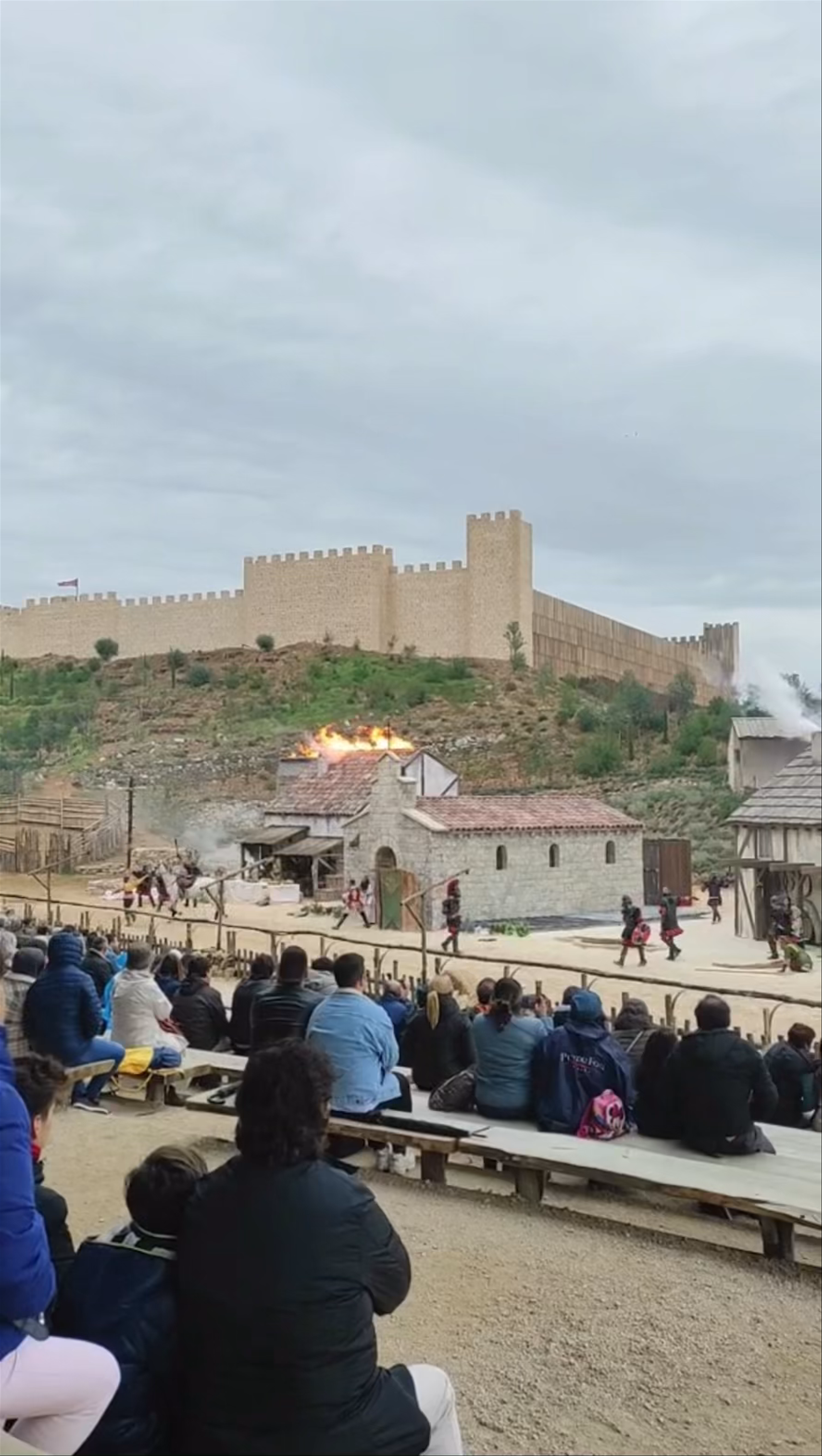 Epic Historical Battle Reenactment at Puy du Fou España in Toledo