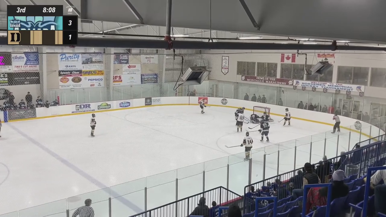 Alec Heughan-McLeod: Defensive Highlights & Key Saves U16AAA Basin Armada