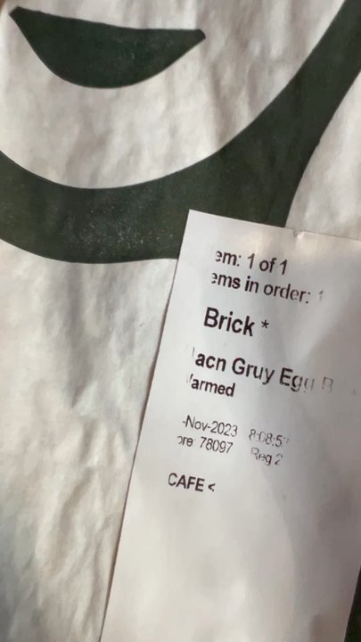 Starbucks - His names Rick... is Brick a name? Hahahaha - Coffee & Tea Near Me - Edwards Air Force Base, California