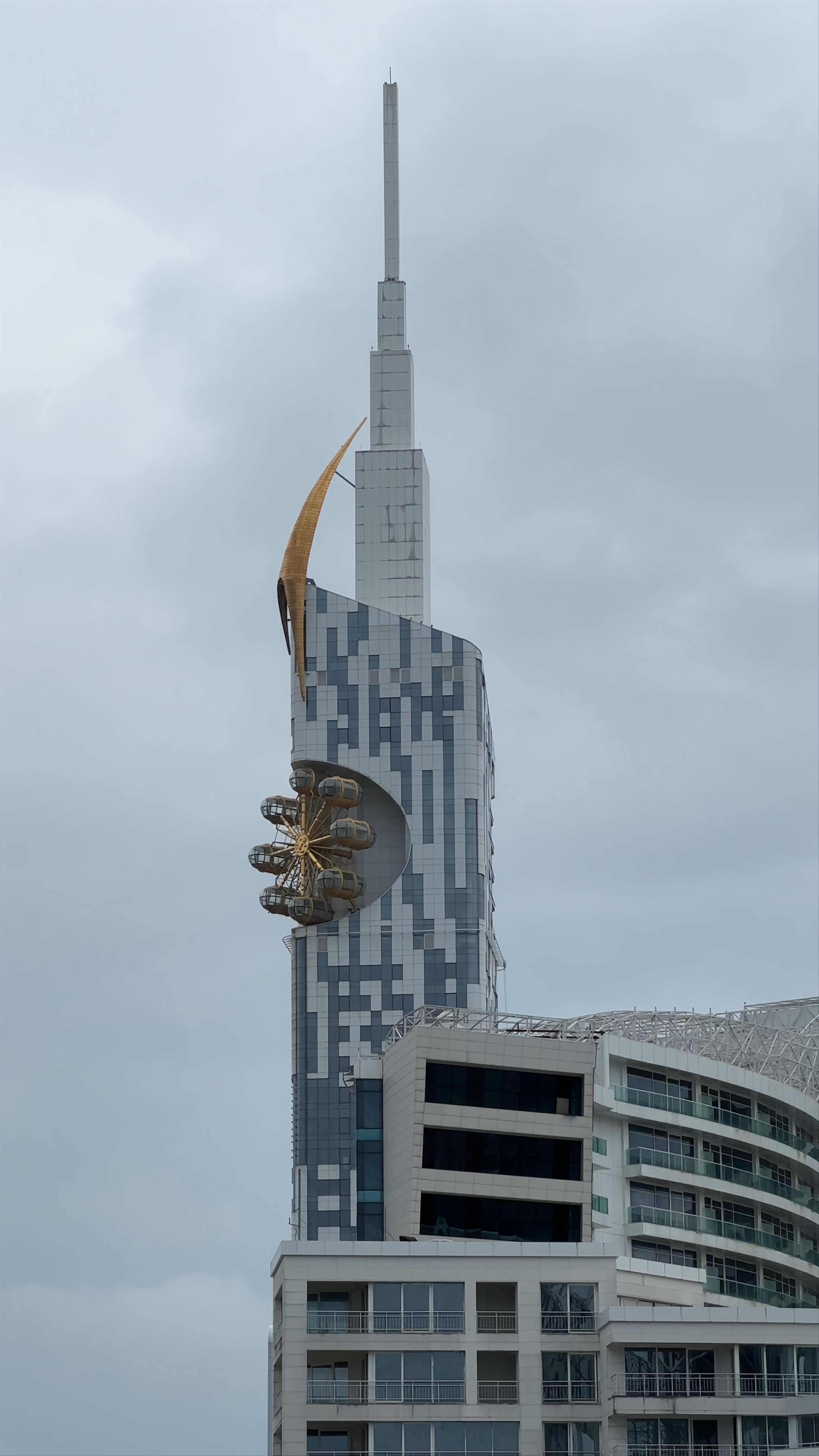 Alphabet Tower: Iconic Modern Landmark in Batumi, Georgia