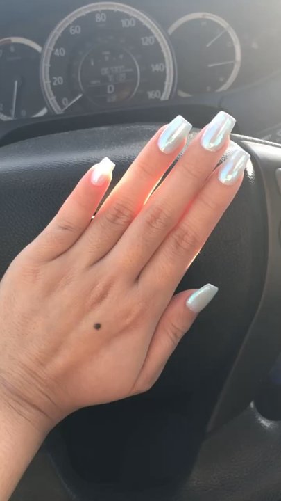 Adore Nail Spa - SNS Silver Chrome - Nail Salons Near Me - Phoenix, Arizona