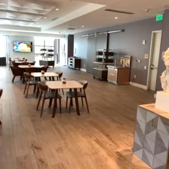 Element Atlanta Midtown - Breakfast and Reception Area - Hotels Near Me - Atlanta, Georgia