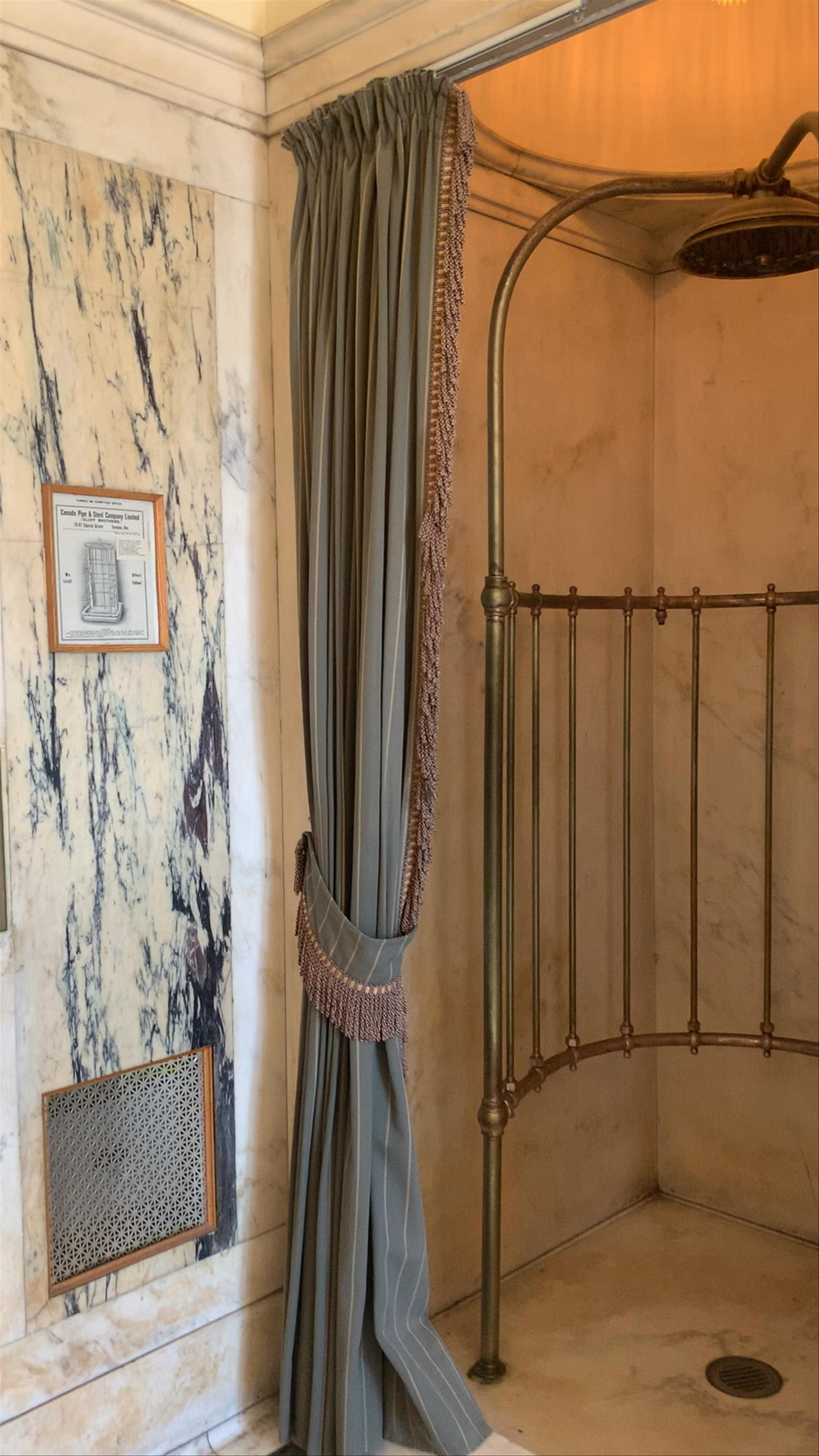 Historic Bathroom Tour at Casa Loma, Toronto