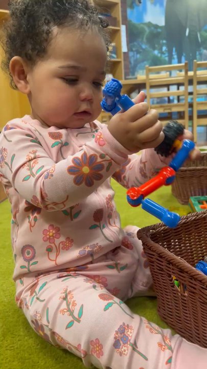 Children's Learning Adventure - Both kiddos are engaged with the toys while I start the enrollment process. - Child Care & Day Care Near Me - Henderson, Nevada