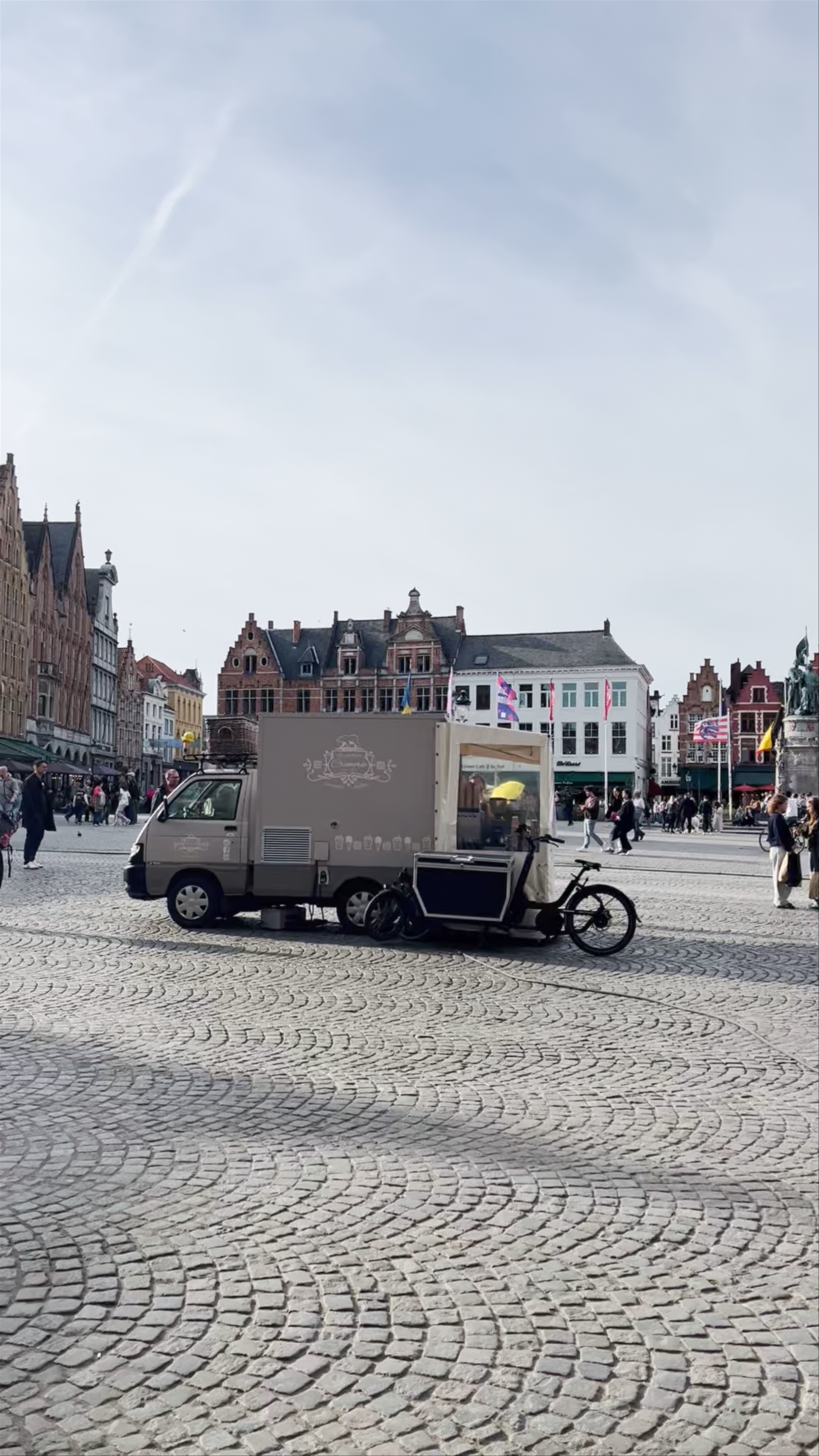 Market Square Magic: A Spring Afternoon in Bruges
