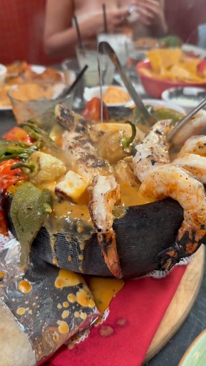 Que Bueno Suerte! - Amazing Molcajete Del Mar - Mexican Near Me - Denver, Colorado