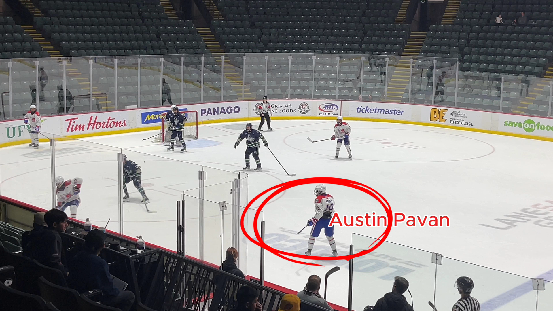 Austin Pavan's Overtime Game Winner | NE Chiefs U18 AAA