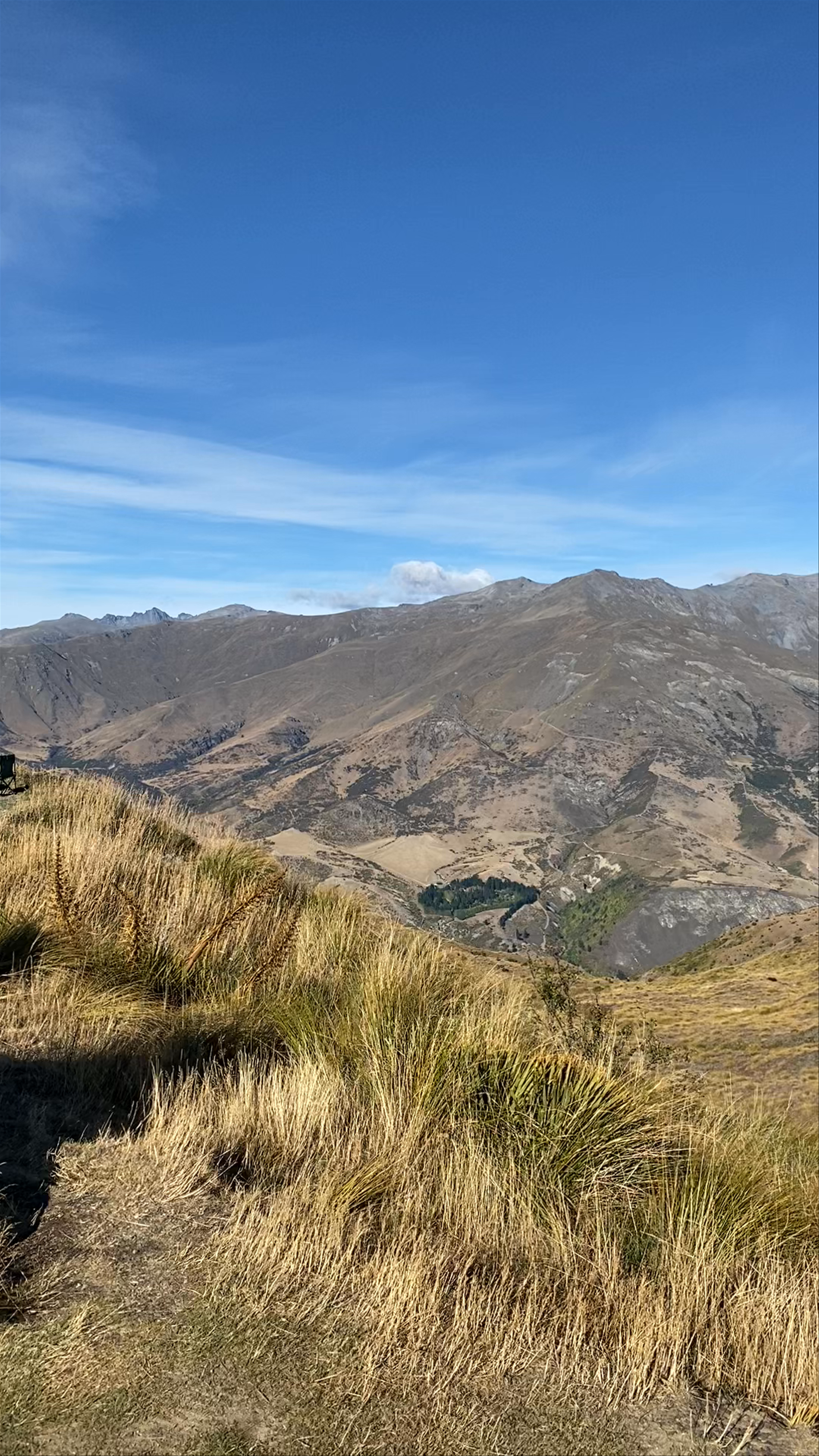 Breathtaking Views at Crown Range Summit, New Zealand