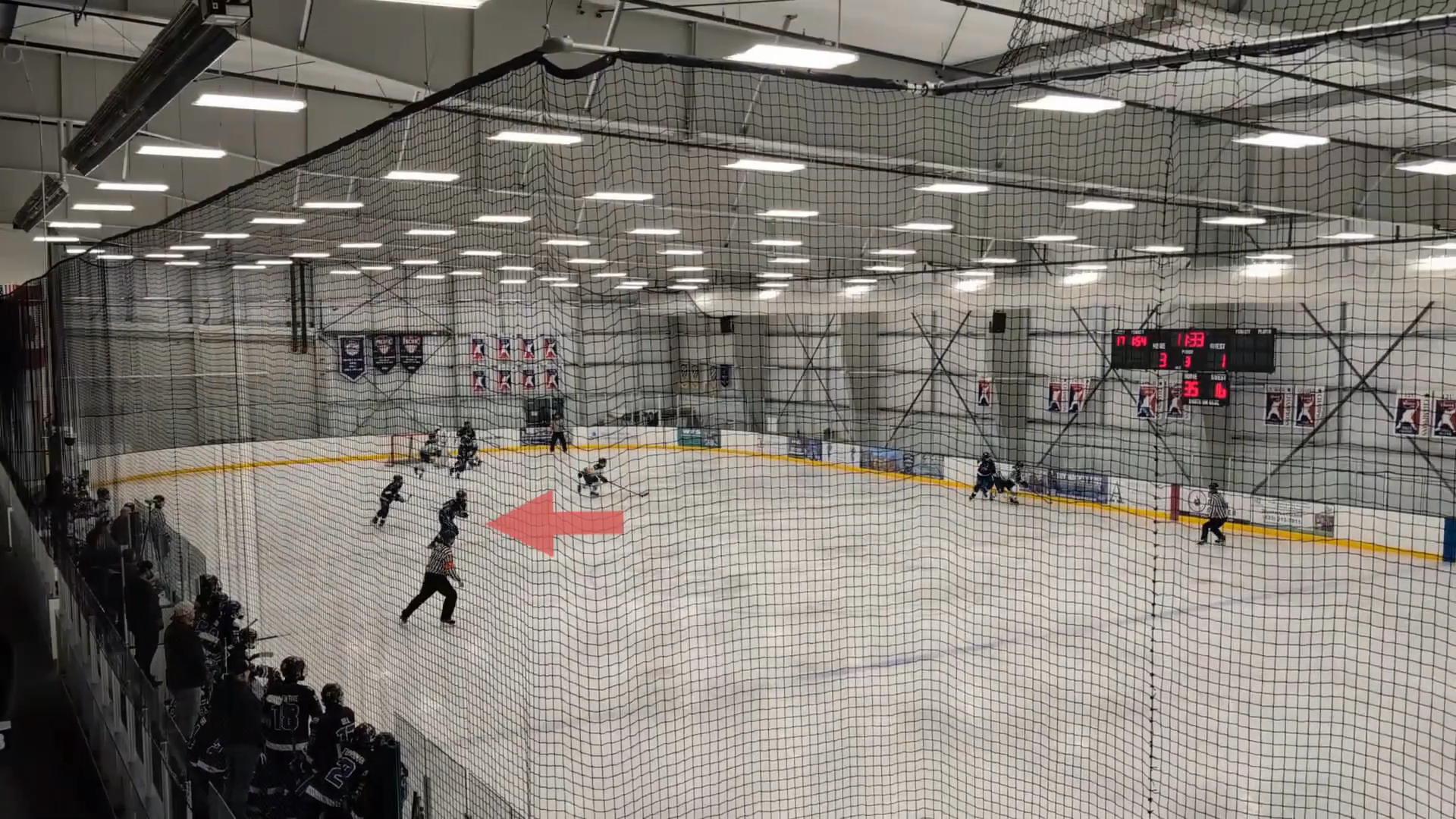 Backcheck & Recovery against Seattle Jr Thunderbirds 16 AA