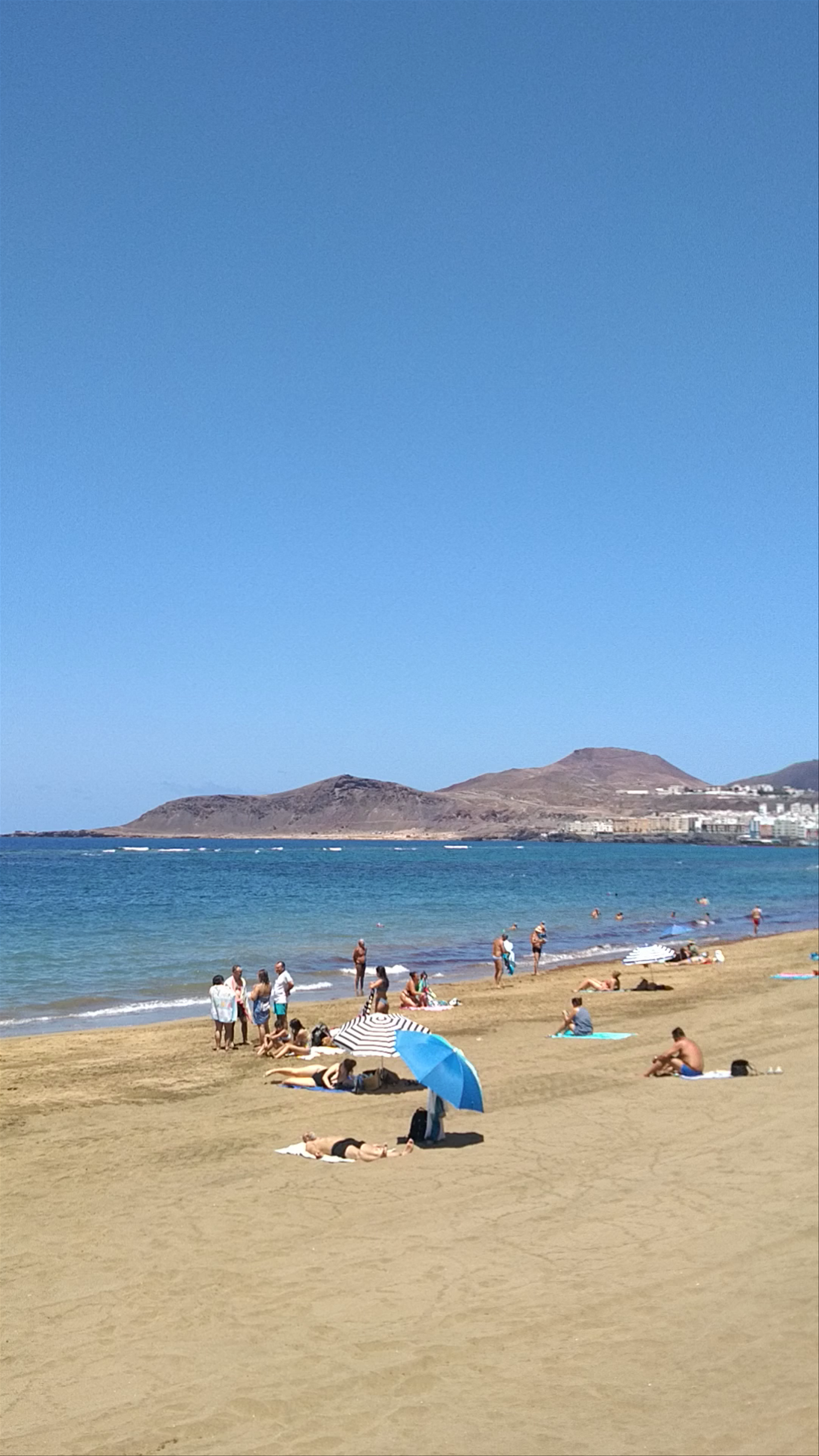 Sun-Kissed Bliss at Las Canteras Beach, Spain