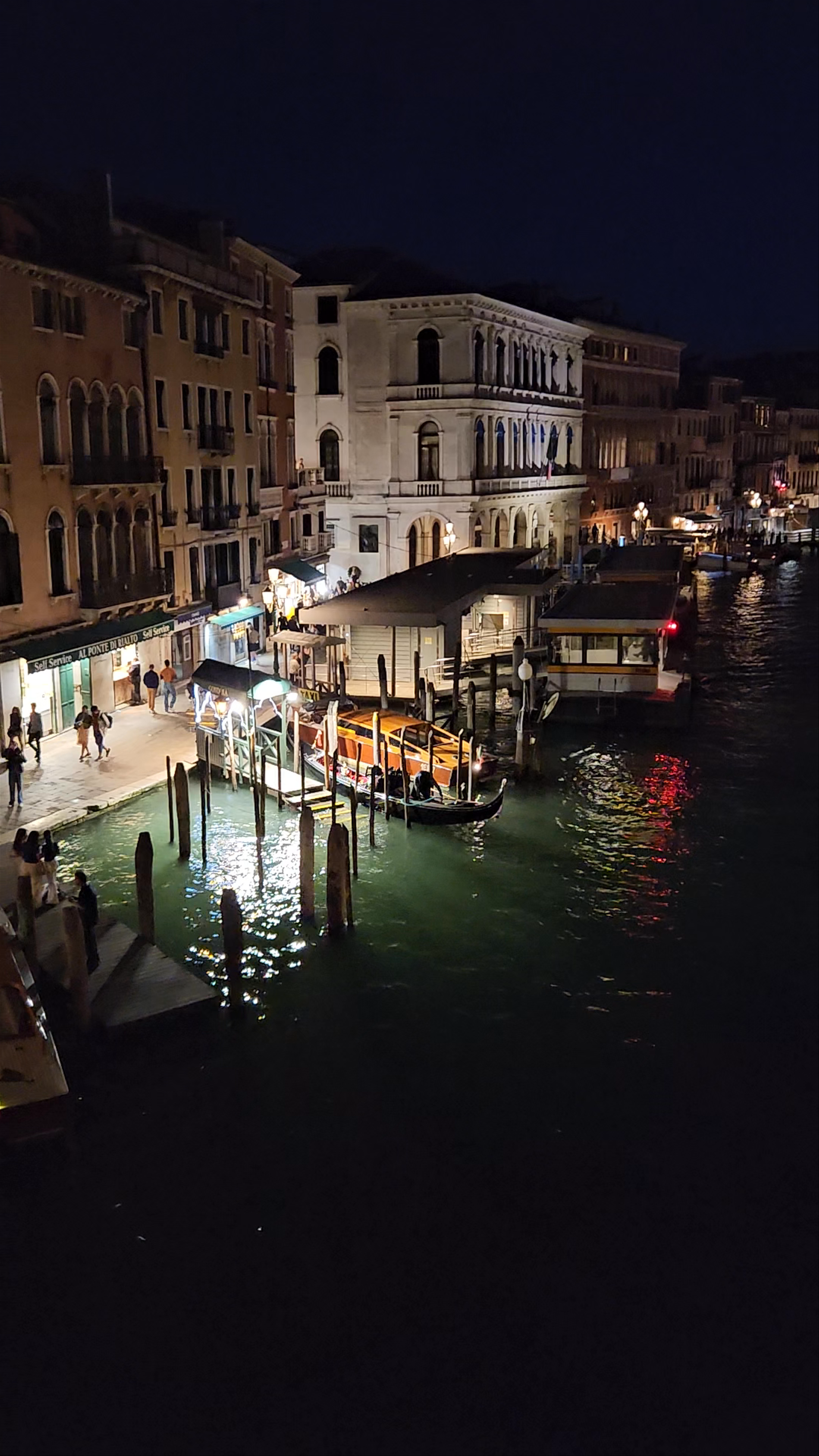 Enchanting Night Views of the Grand Canal in Venice