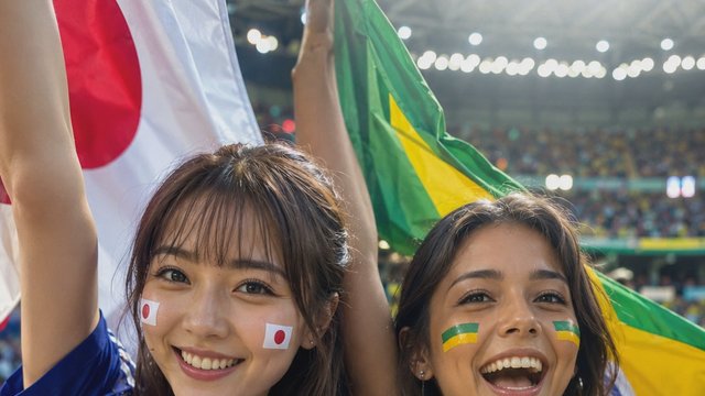 Japan vs Brazil #fifa #worldcup