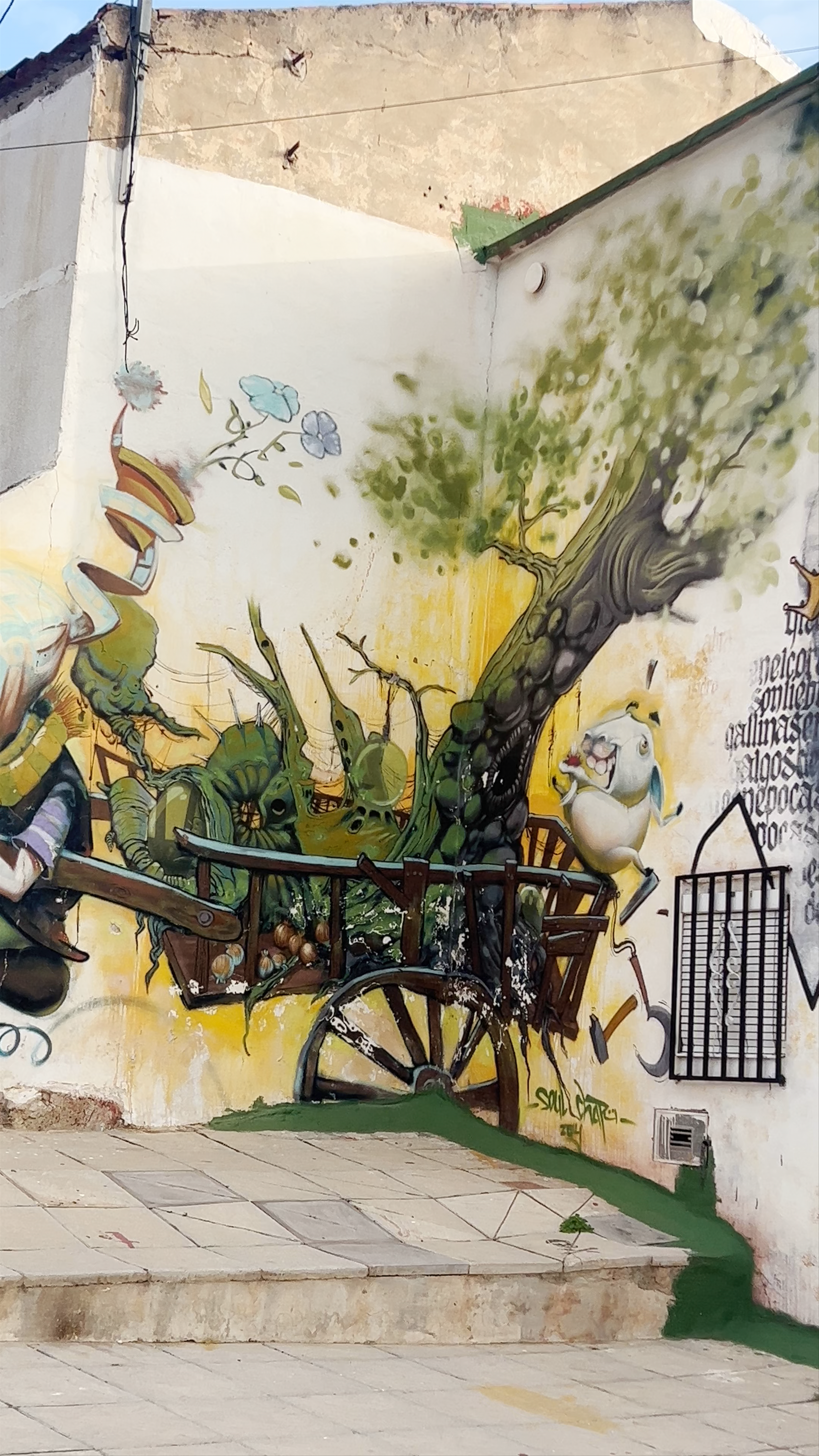 Murales de San Isidro - Urban Art Walk in Orihuela, Spain
