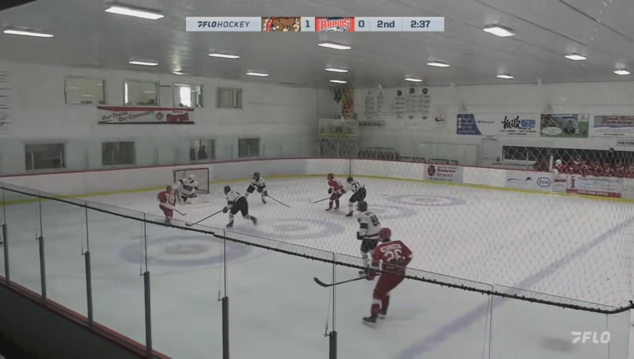 Ilian Danilov's Game-Winning Goal for Blind River Beavers