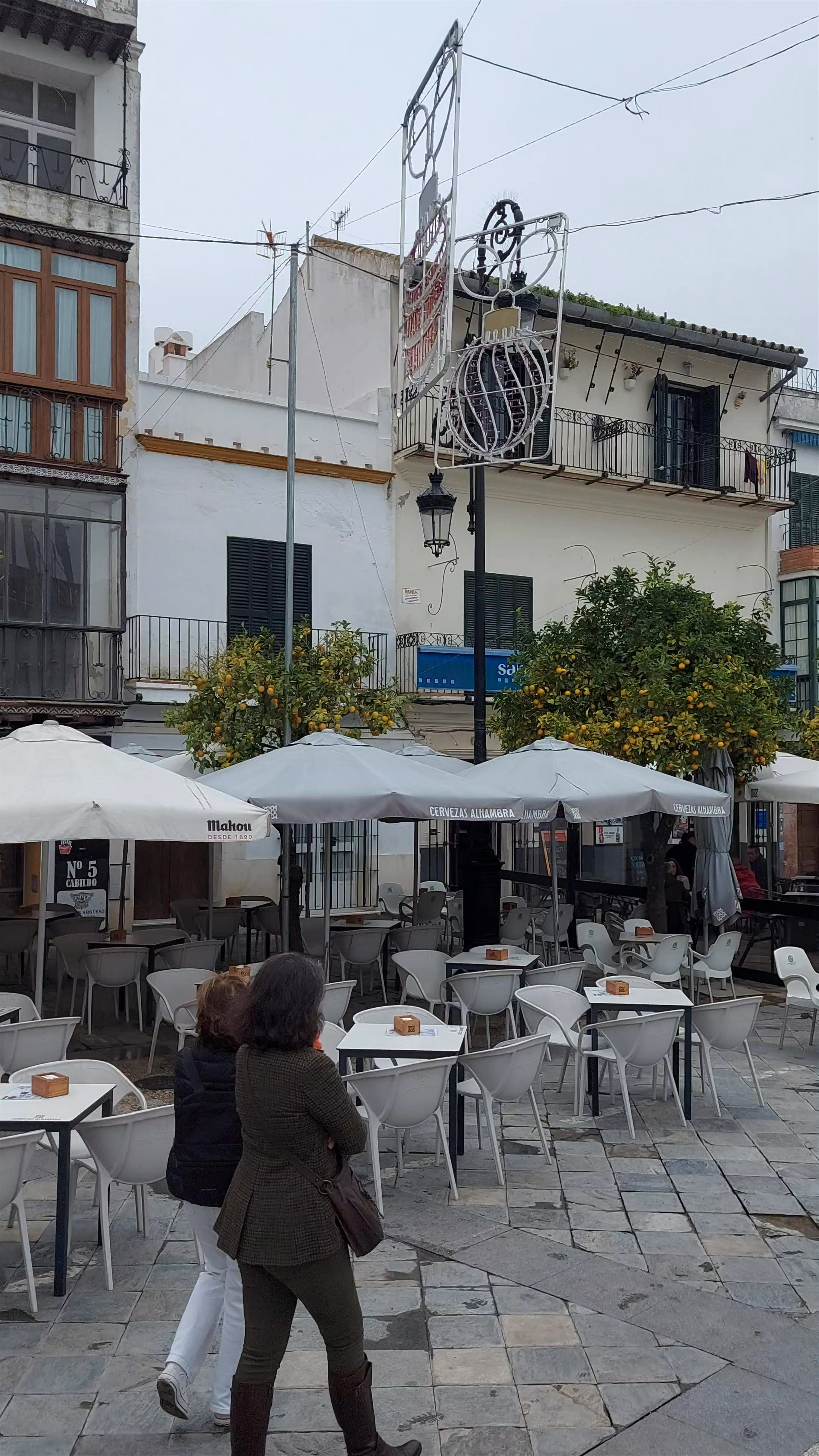 Charming Plaza del Cabildo in Sanlúcar de Barrameda