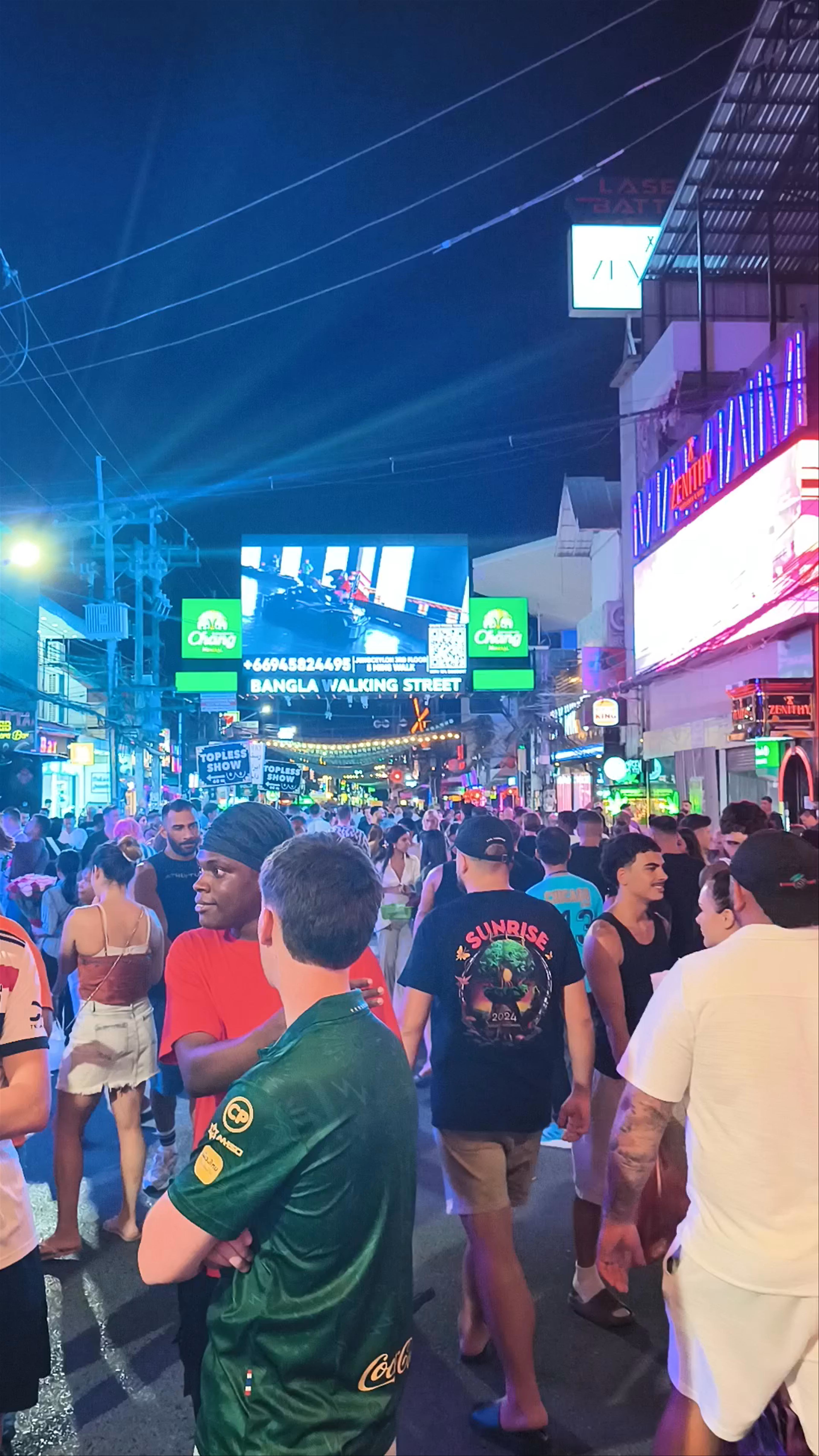 Patong Beach Bangla Walking Street