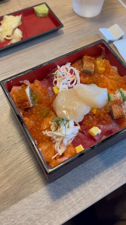 Chicago Sushi - These chirashi boxes rock in terms of presentation and taste!! - Japanese Near Me - Des Plaines, Illinois