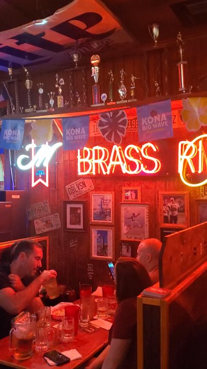 Brass Ring Pub - Cool sign inside - Pubs Near Me - North Palm Beach, Florida