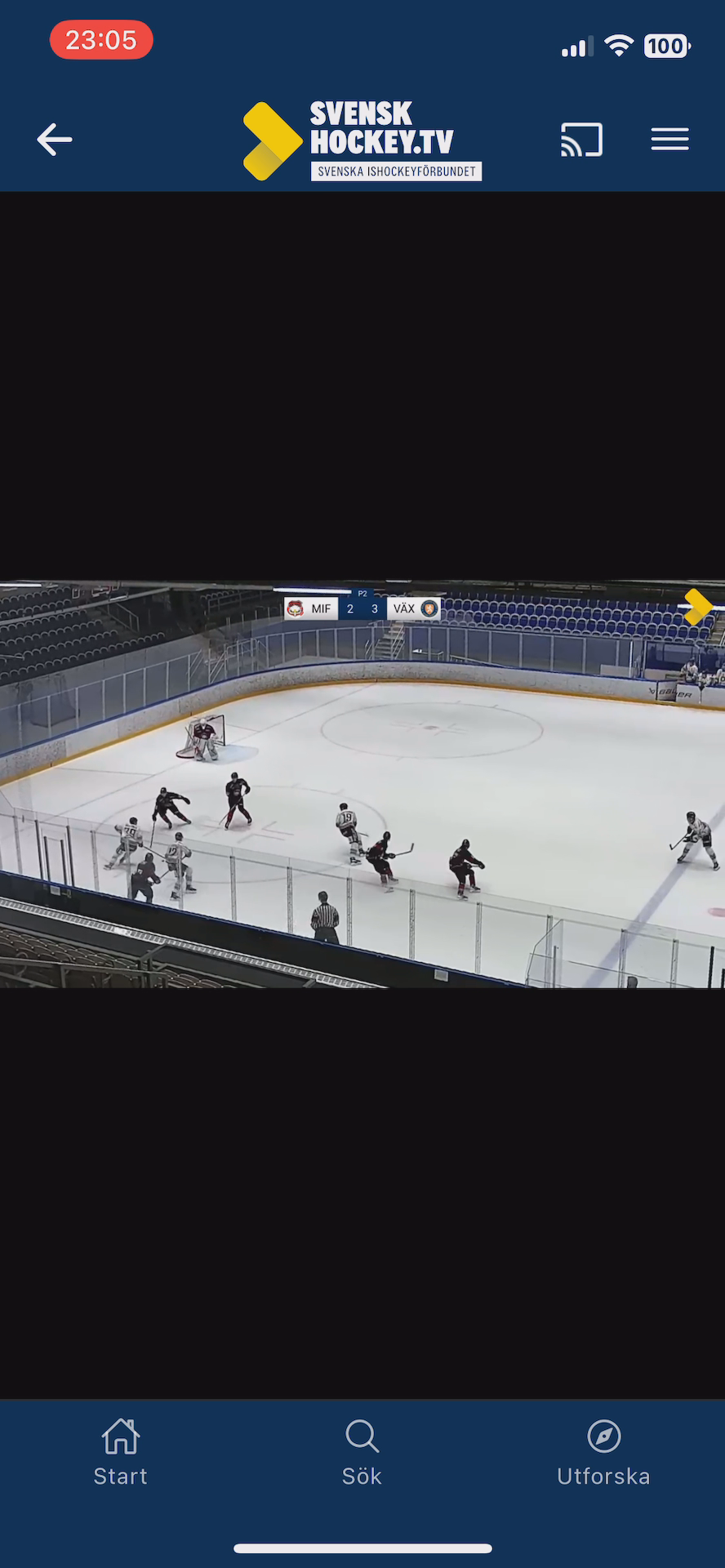 Ludwig Hellgren's Smart Pass: Future Star of Växjö Lakers U20