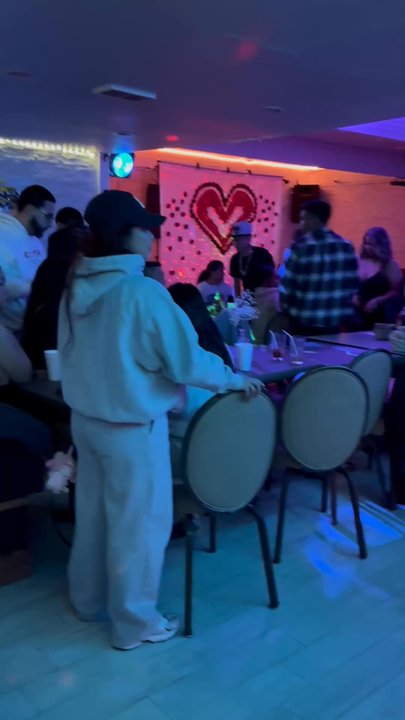 Saigon Night - Main karaoke stage room with bar area - Bars Near Me - Charlotte, North Carolina