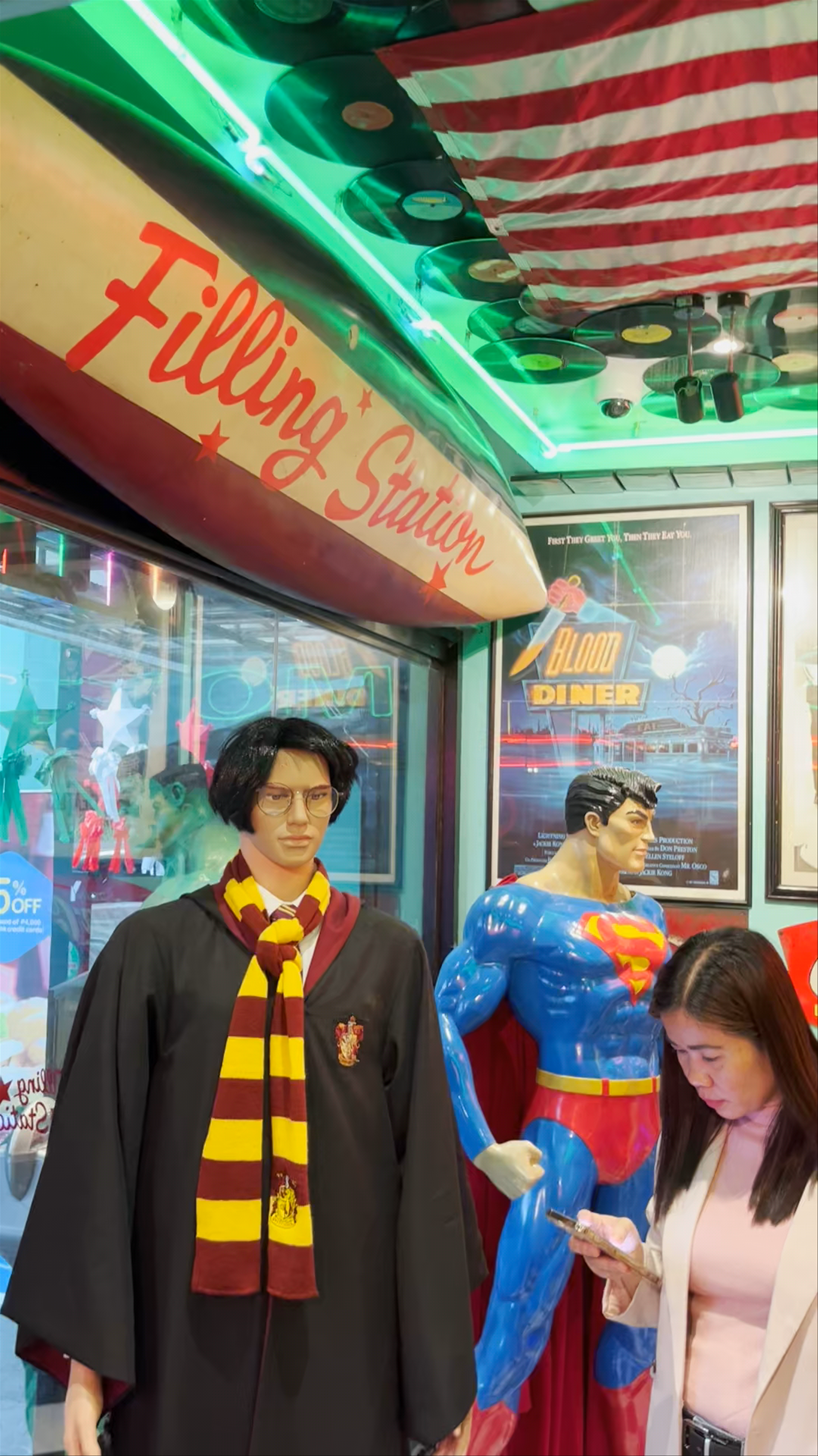 Filling Station Bar And Cafe: Retro American Vibes in Makati City