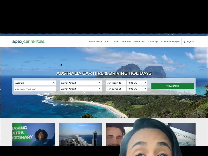 Car Rental UGC - Portfolio Spec Piece