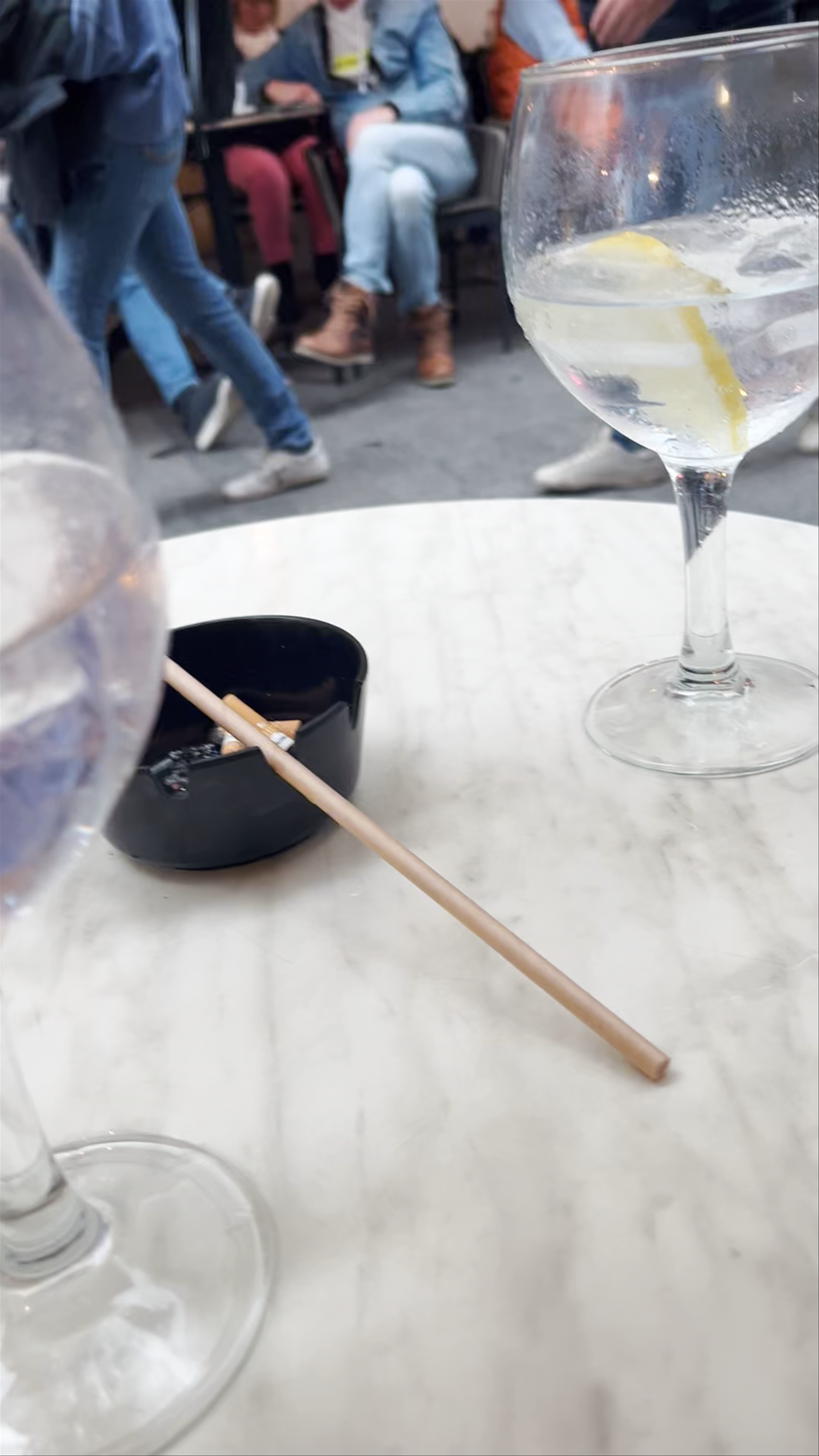 La Granja de Sitges: Classic Café Culture on a Bustling Street
