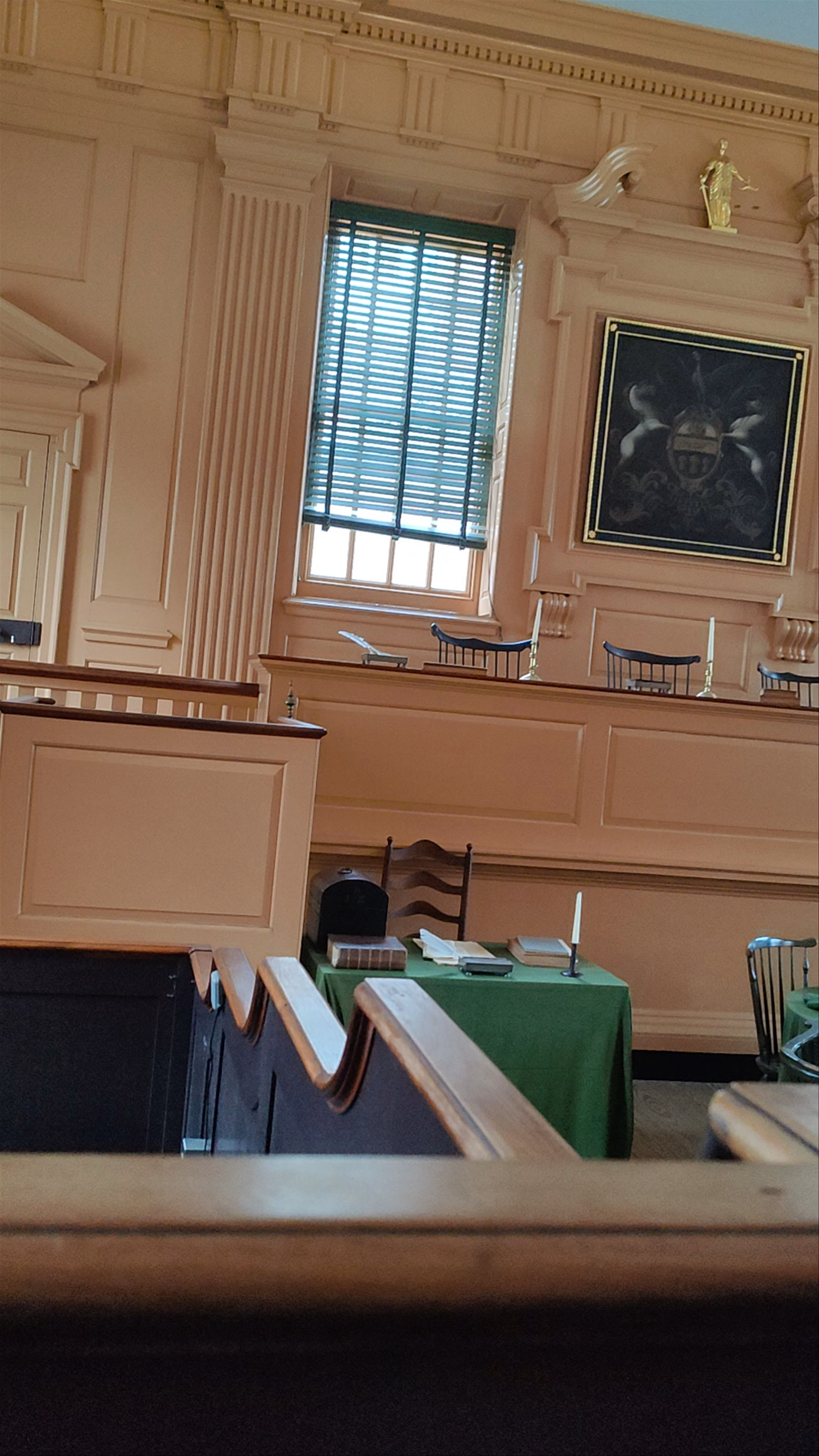Historic Independence Hall Interior - Philadelphia