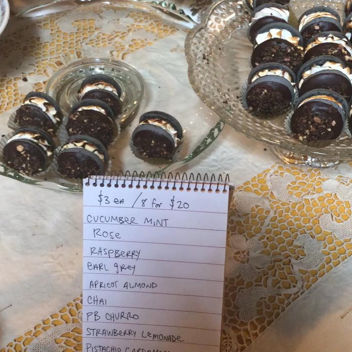 Vegan Shop Up - All the wonderful choices   This table has going on. So good - Vegan Near Me - Brooklyn, New York