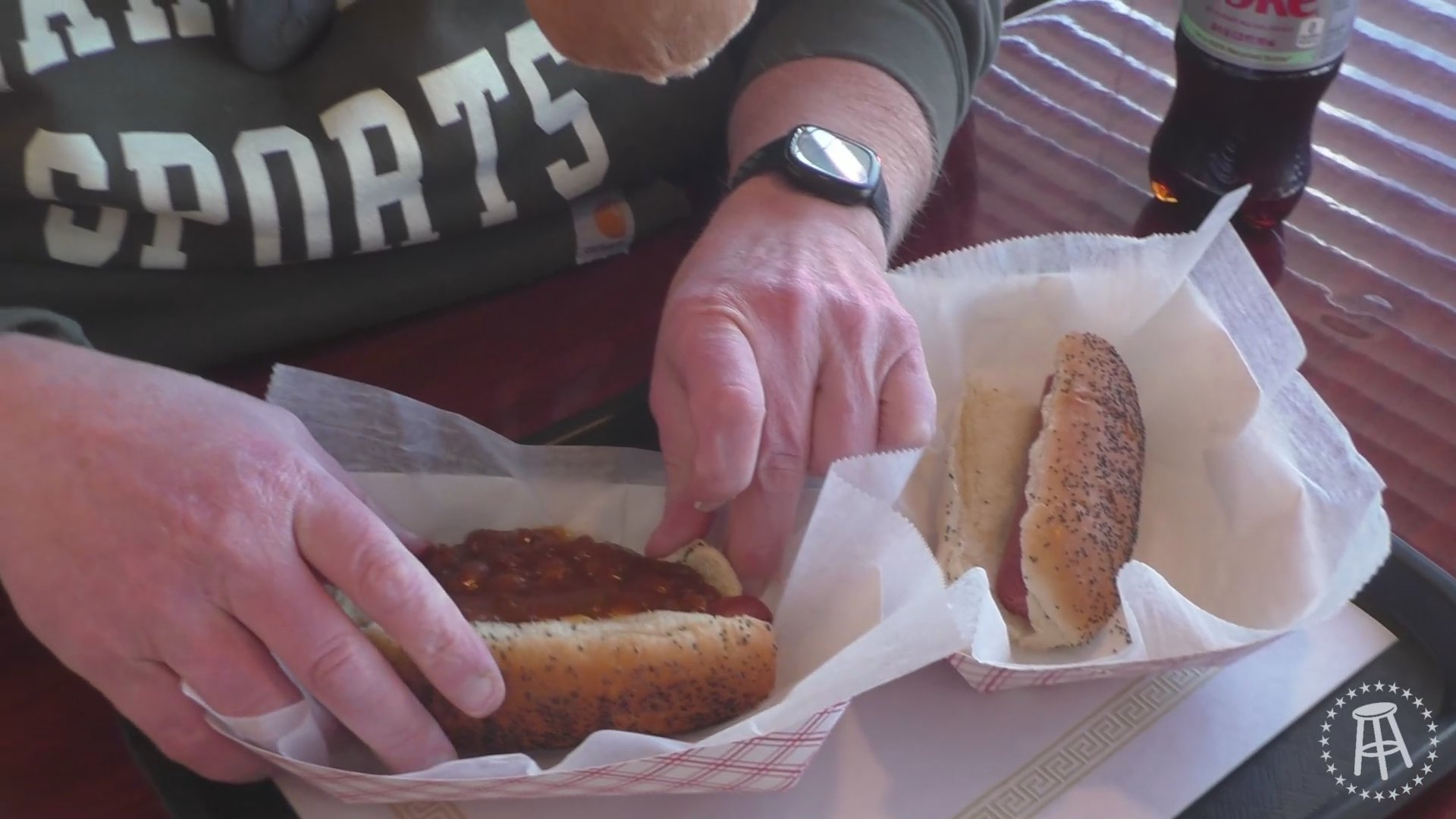 Raw Dogging at Brandy's Gyros in Chicago