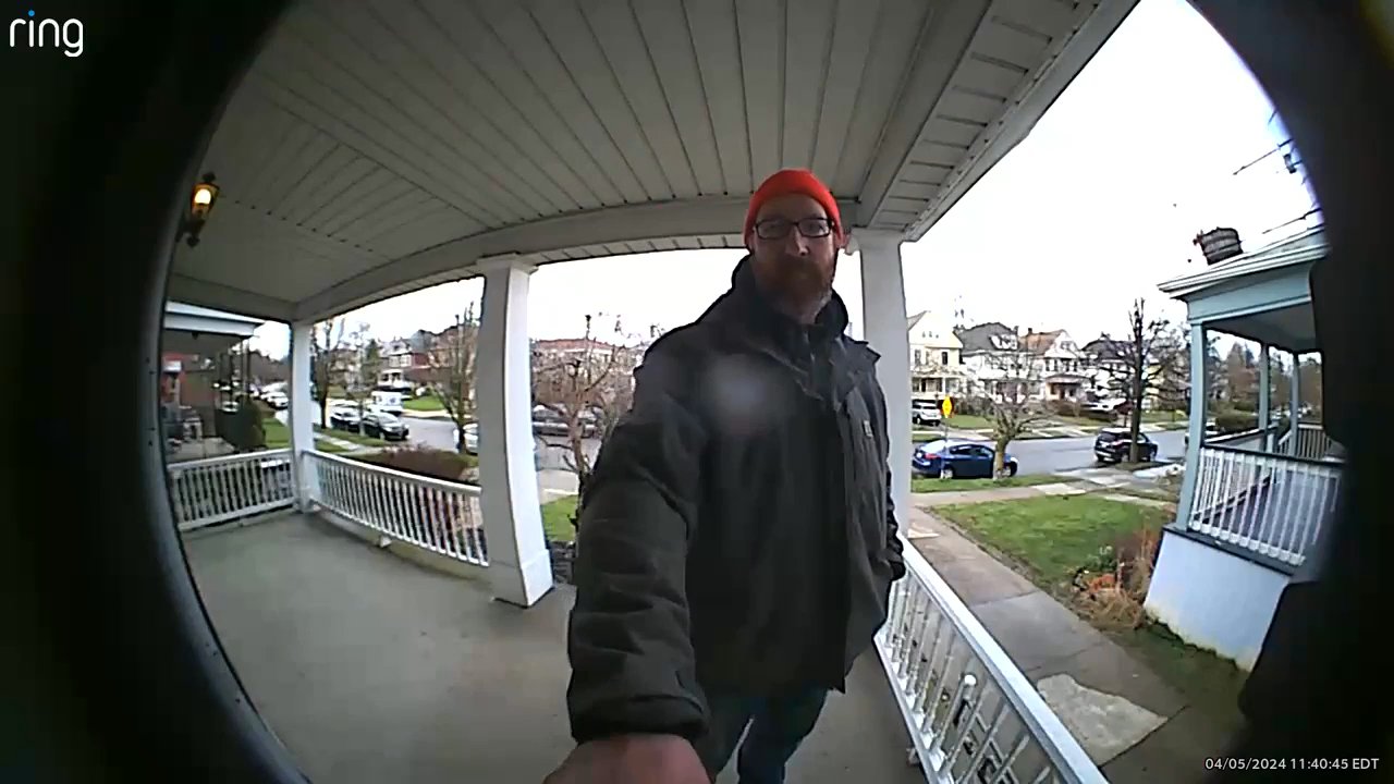 ReUse Action - Their employee leaving a passive aggressive message on our doorbell camera - Building Supplies Near Me - Buffalo, New York