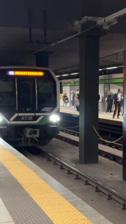 Centrale FS M3 - Centrale to Lanza - Metro Stations Near Me - Milan, Michigan