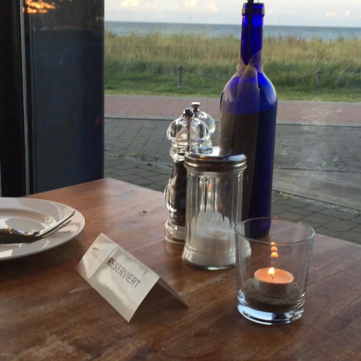 Restaurant Ostseeperle Glowe - Super Sicht beim Essen - German Near Me - Glowe, MV
