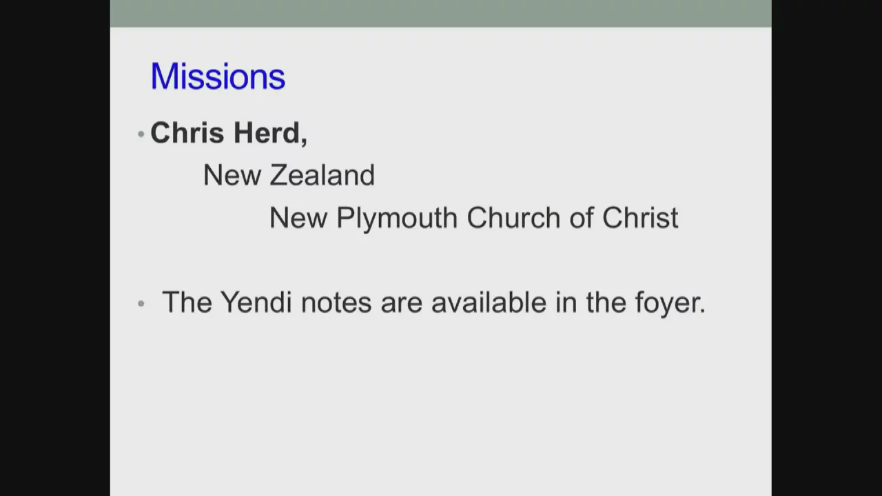 Bethel Service, March 25, 2026