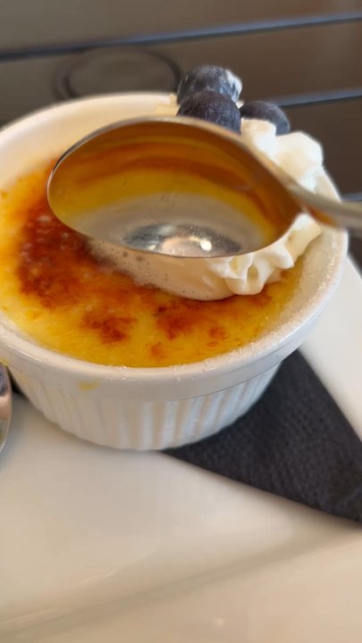 The Board Room - Perfect "tap" on crene brulee - Breakfast & Brunch Near Me - Erie, Pennsylvania