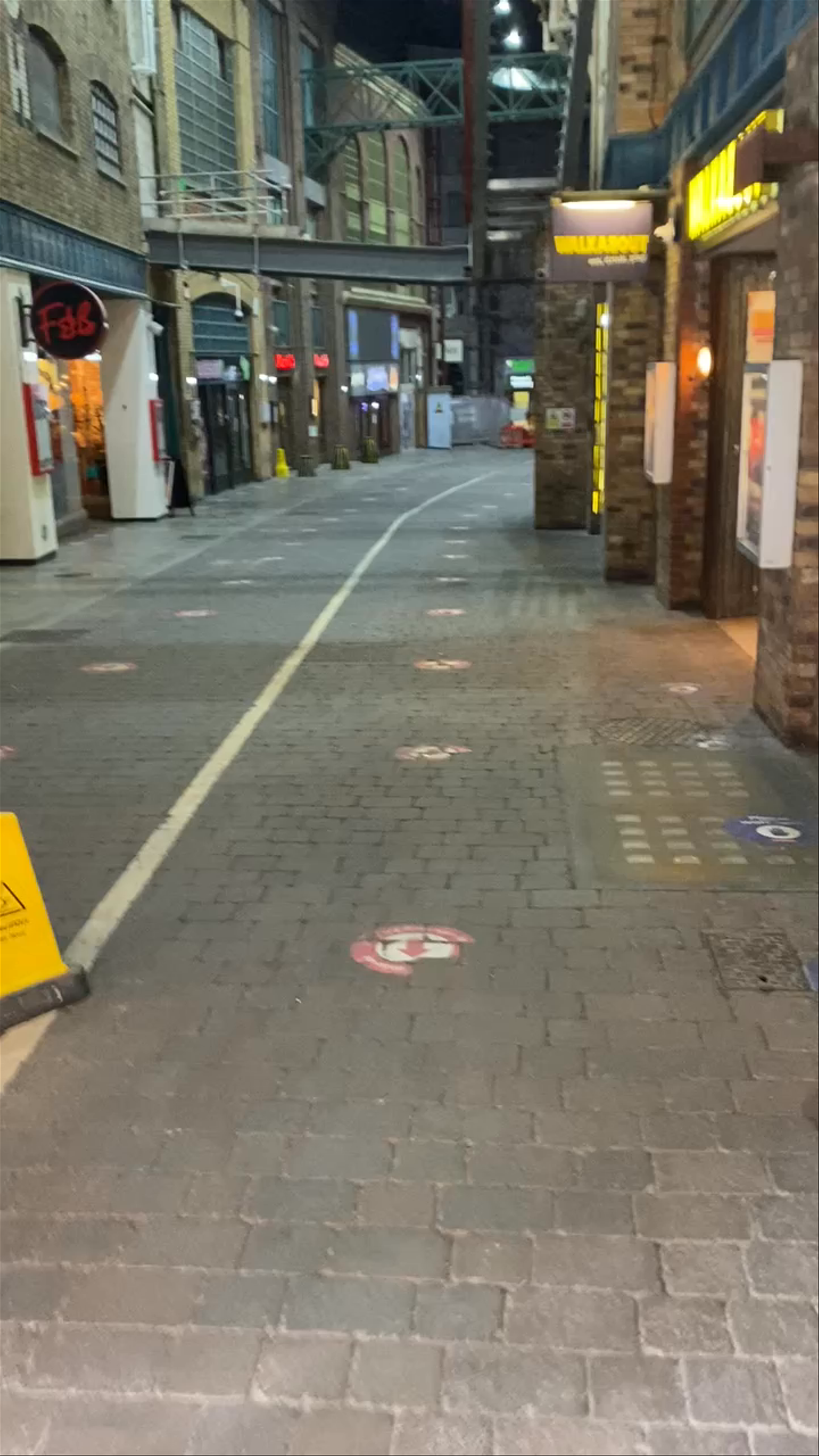 Evening Walkthrough at Printworks in Manchester