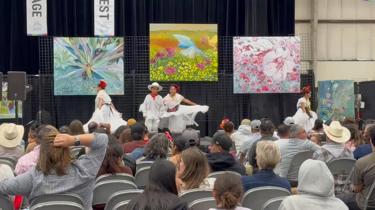 San Mateo County Fair - Dance performances indoor where it was nice and Cool! - Festivals Near Me - San Mateo, California