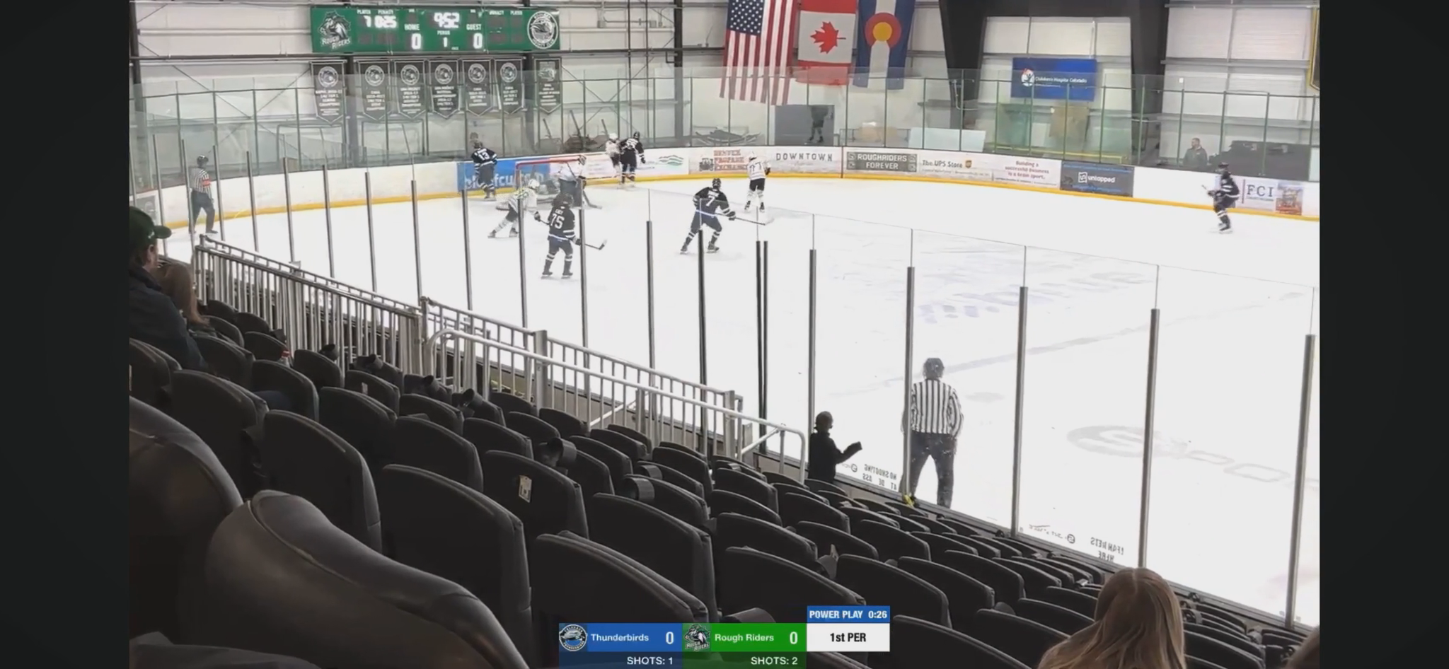 Iaroslav Sokolov Delivers a Massive Hit | Colorado Thunderbirds 14U AAA