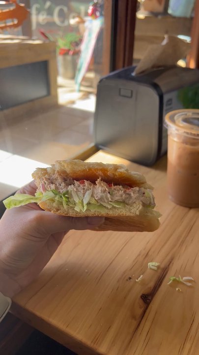 Café Colao - Tuna sandwich video - Breakfast & Brunch Near Me - Chicago, Illinois