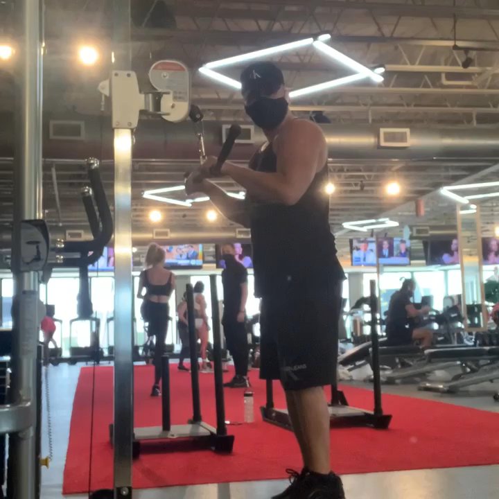 Anatomy - Midtown - Trainer watching me as much as he's paying attention to his client. Literally someone does this to me every time I go. - Gyms Near Me - Miami, Florida