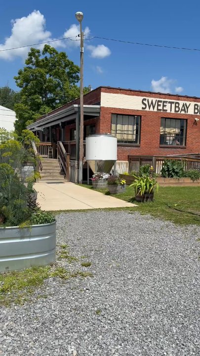 Sweetbay Brewing - Outside view from the parking lot. - Breweries Near Me - Abingdon, Virginia