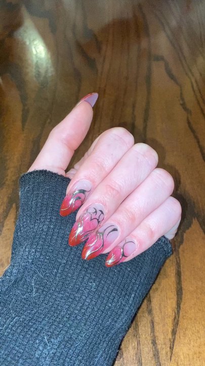 B&B Nail Bar - My first set since going:) - Nail Salons Near Me - Bozeman, Montana