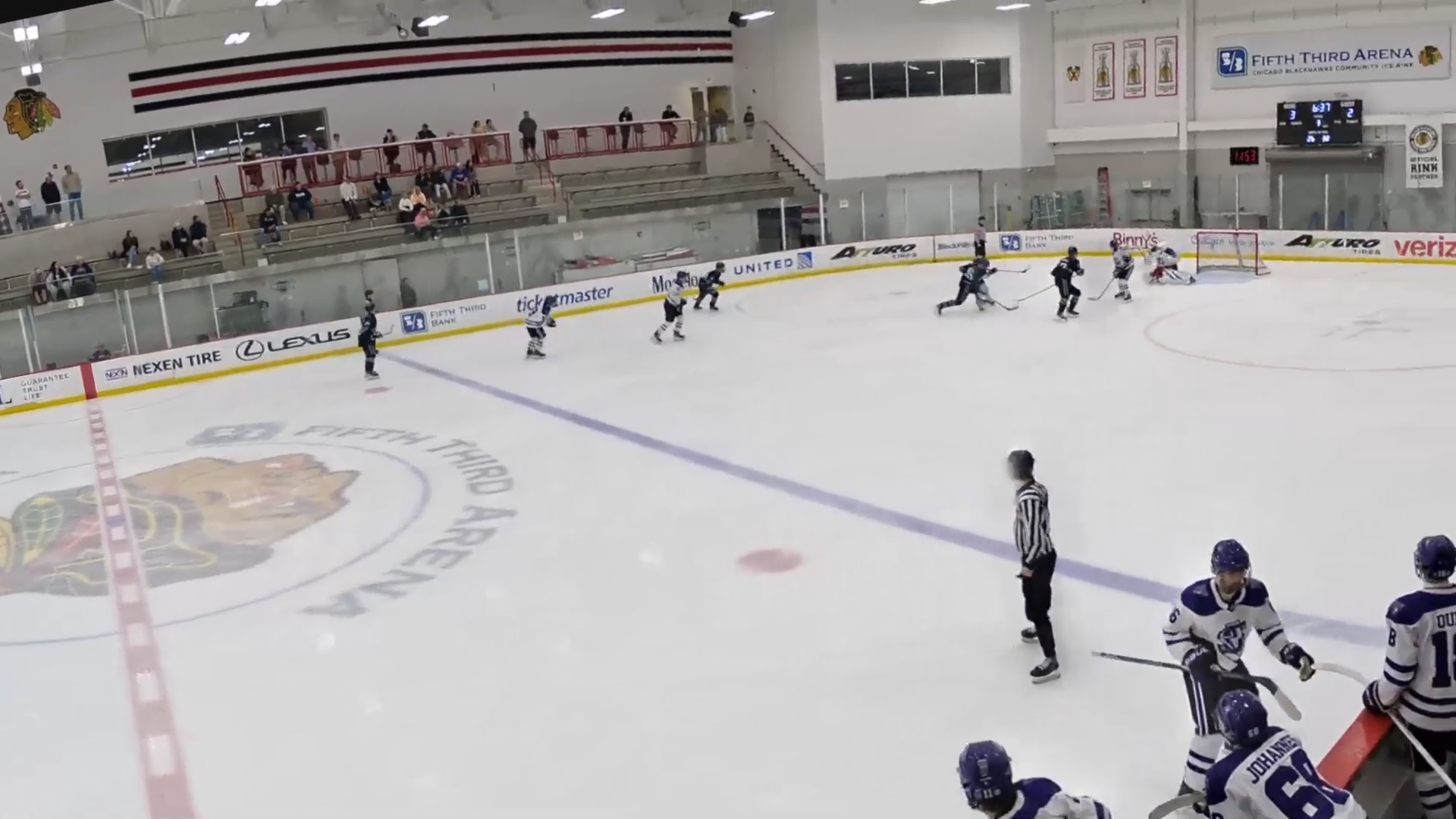Caden Clark's Deflected Goal: A Net Front Battle Highlight