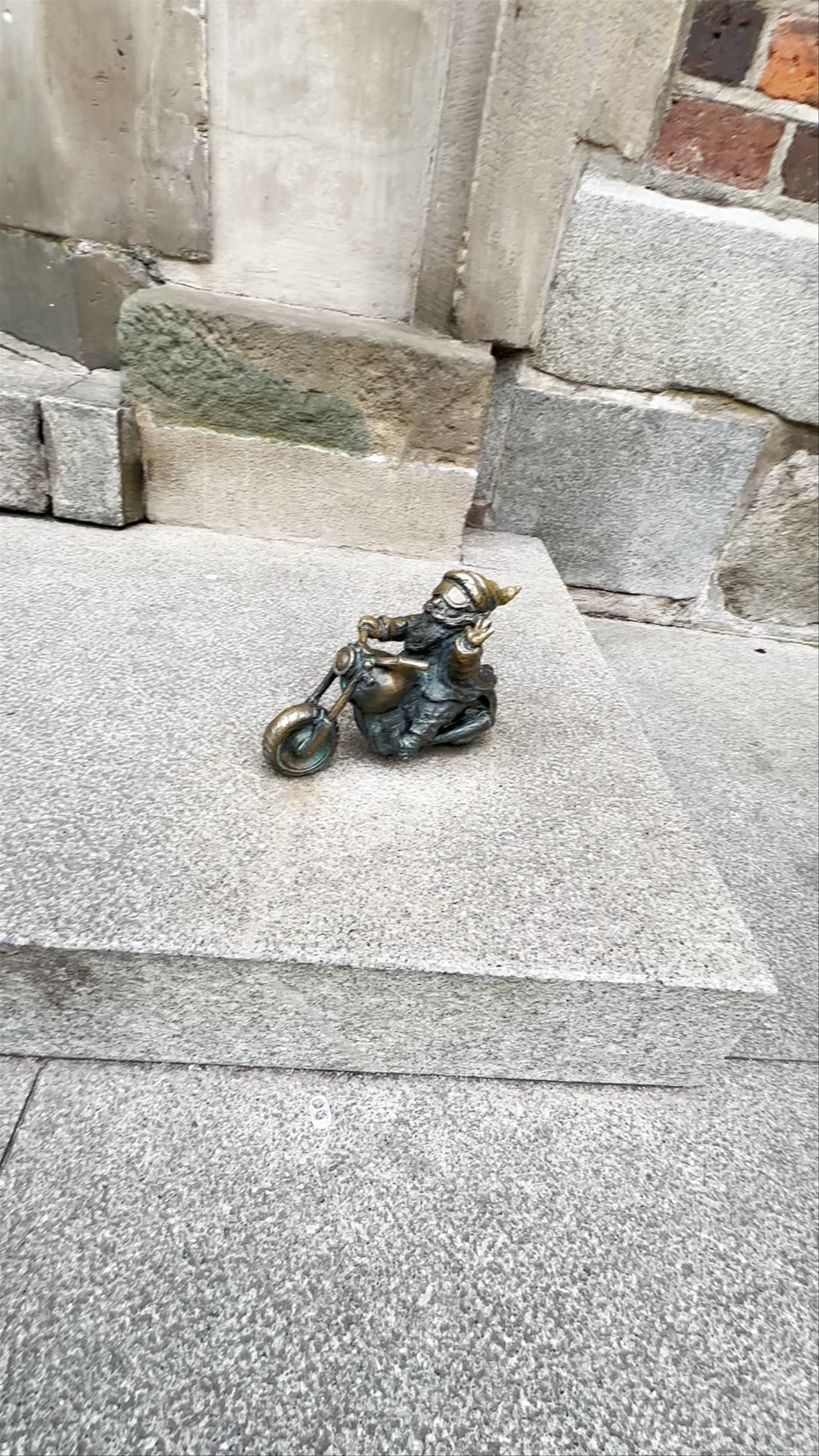Discover the Charming Dwarf on a Motorcycle in Wrocław